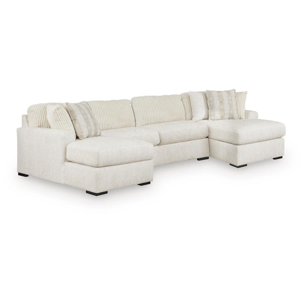Signature Design by Ashley Chessington 61904S6 3 pc sectional with Double Chaise