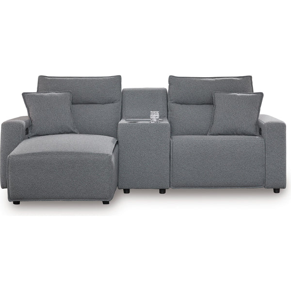 Signature Design by Ashley ModMax II Power Reclining Fabric 3 pc Sectional
