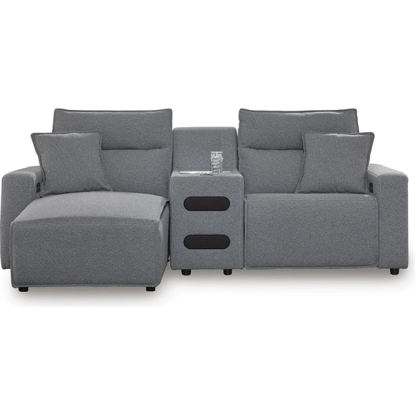 Signature Design by Ashley ModMax II Power Reclining Fabric 3 pc Sectional