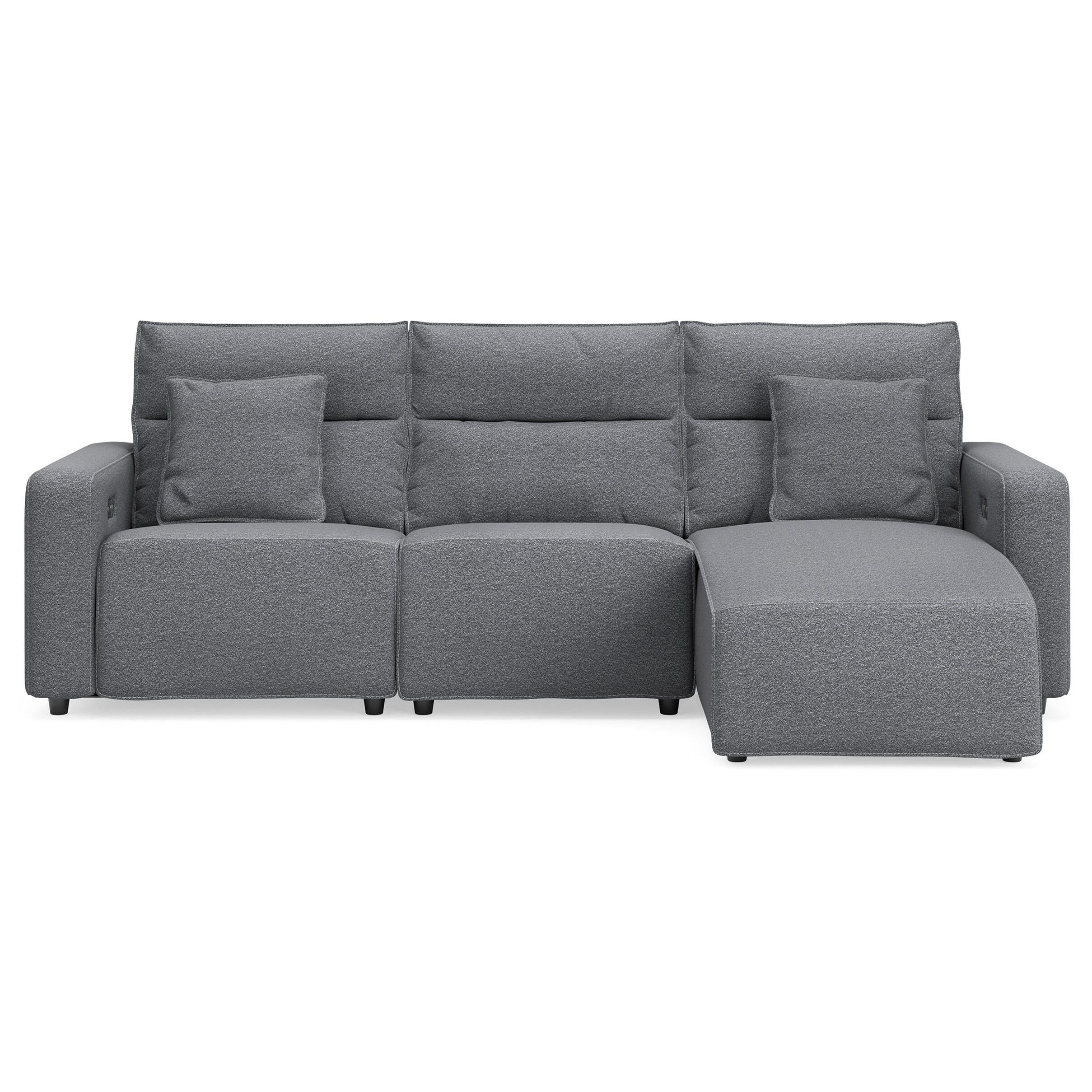  Signature Design by Ashley Modmax 65906S22 3 pc Reclining Sofa Chaise IMAGE 1