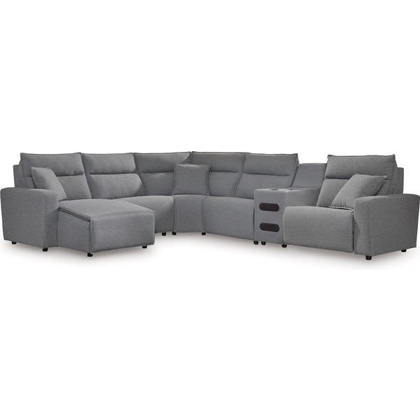 Signature Design by Ashley ModMax II Reclining Fabric 6 pc Sectional