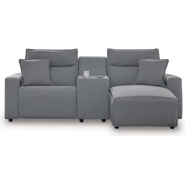 Signature Design by Ashley ModMax II Power Reclining Fabric 3 pc Sectional