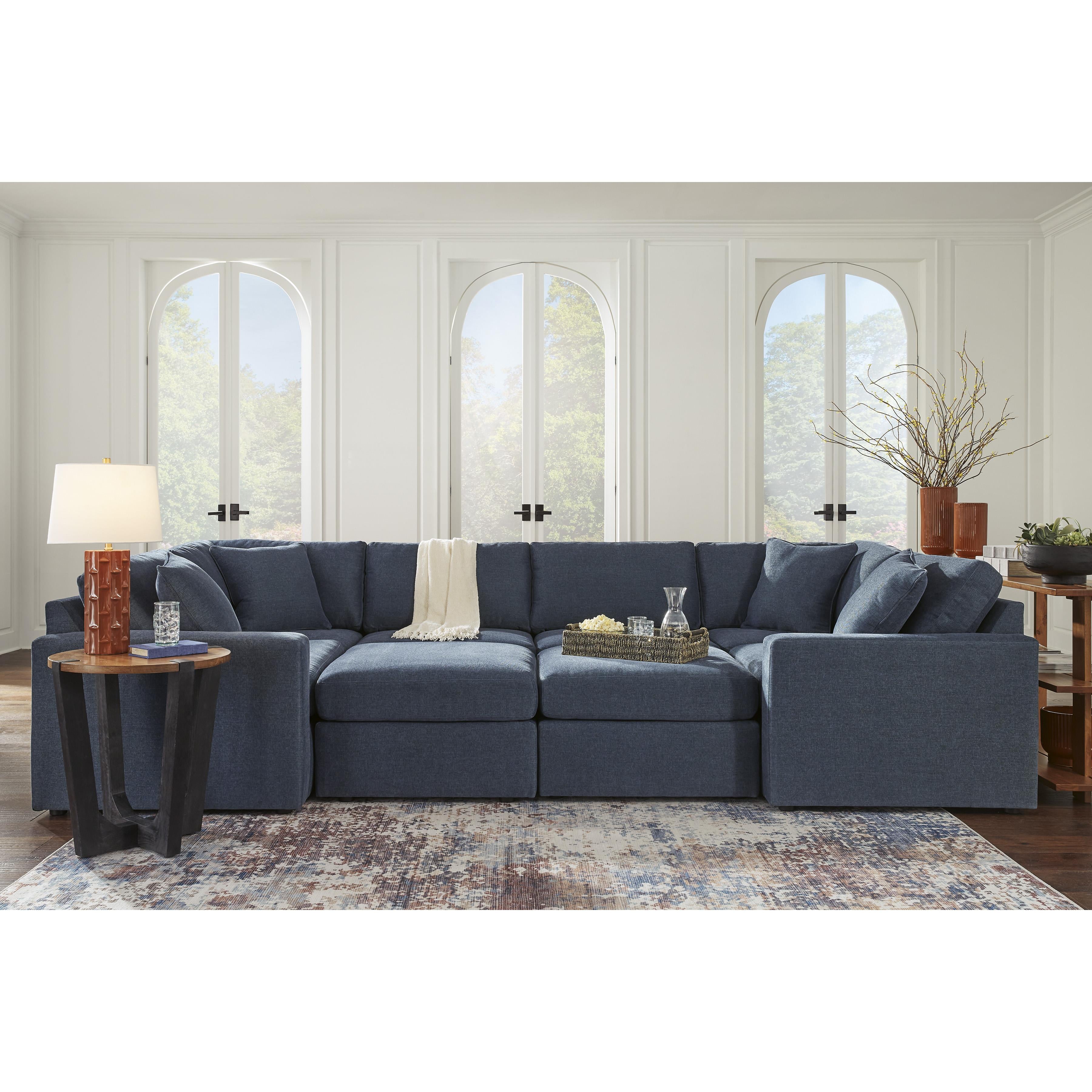  Manufacturer Color_Ink --  Modmax 9210108 Oversized Accent Ottoman IMAGE 10