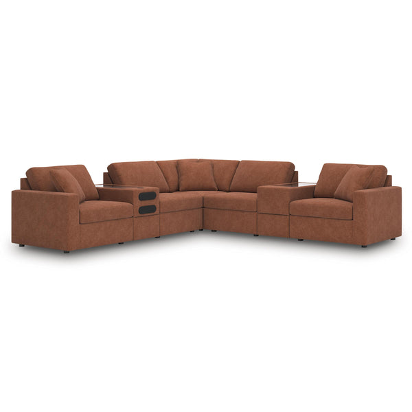 Signature Design by Ashley Modmax Fabric 7 pc Sectional