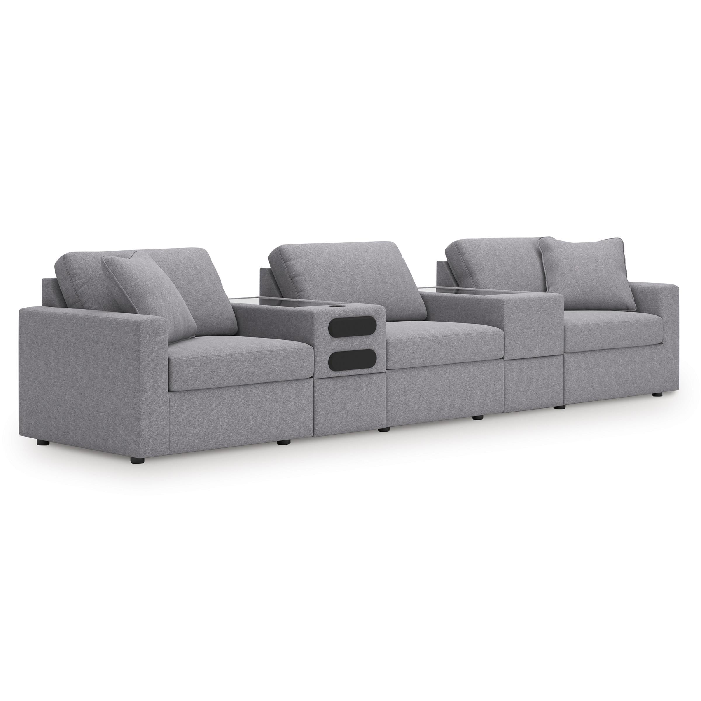  Manufacturer Color_Granite --  Modmax 92104S64 5 pc Sectional with Audio System IMAGE 1