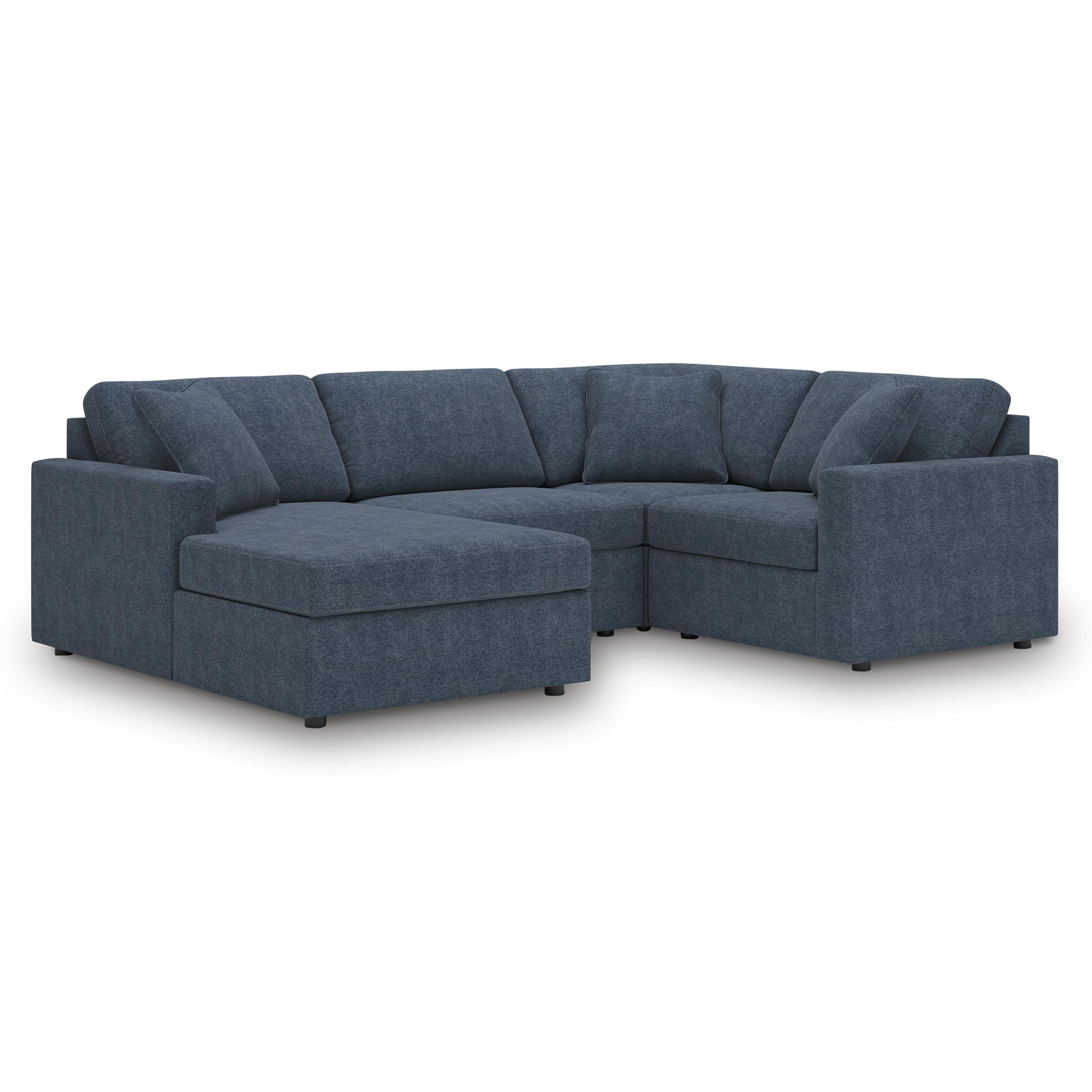  Manufacturer Color_Ink --  Modmax 92121S66 4 pc Sectional with Chaise IMAGE 1