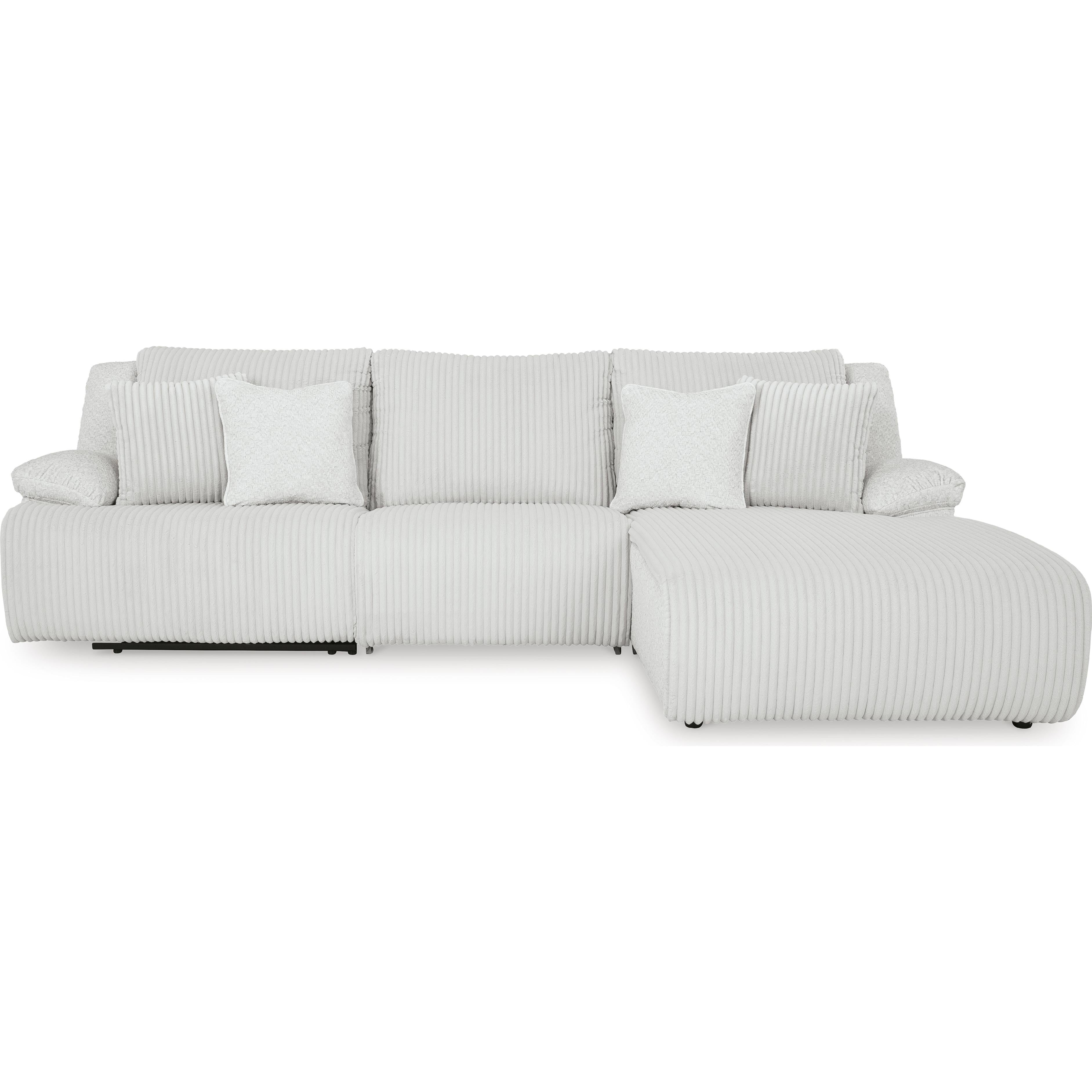  Manufacturer Color_Alloy --  Top Tier 92706S6 3 pc Sectional Sofa Chaise IMAGE 3