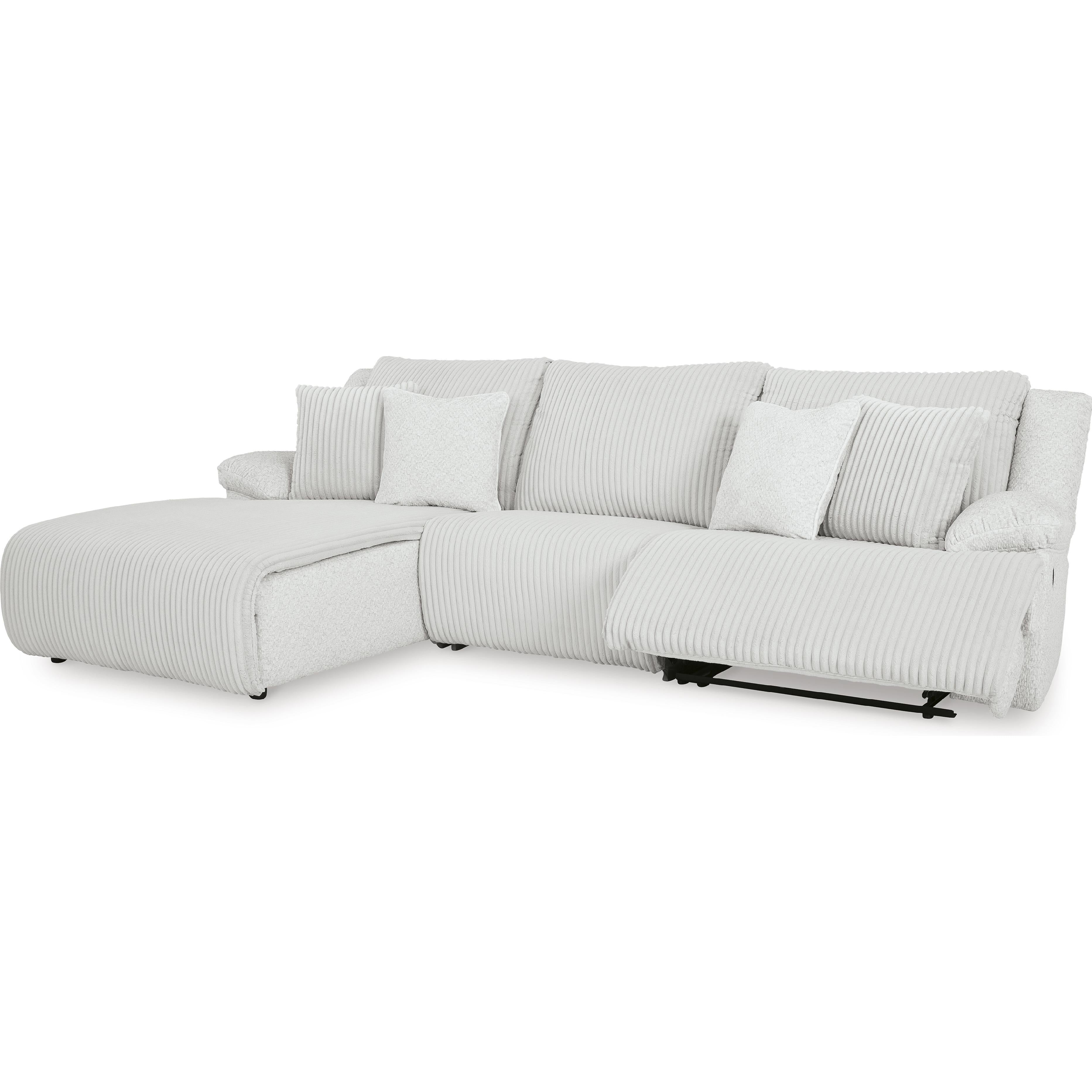  Manufacturer Color_Alloy --  Top Tier 92706S7 3 pc Sectional Sofa Chaise IMAGE 2