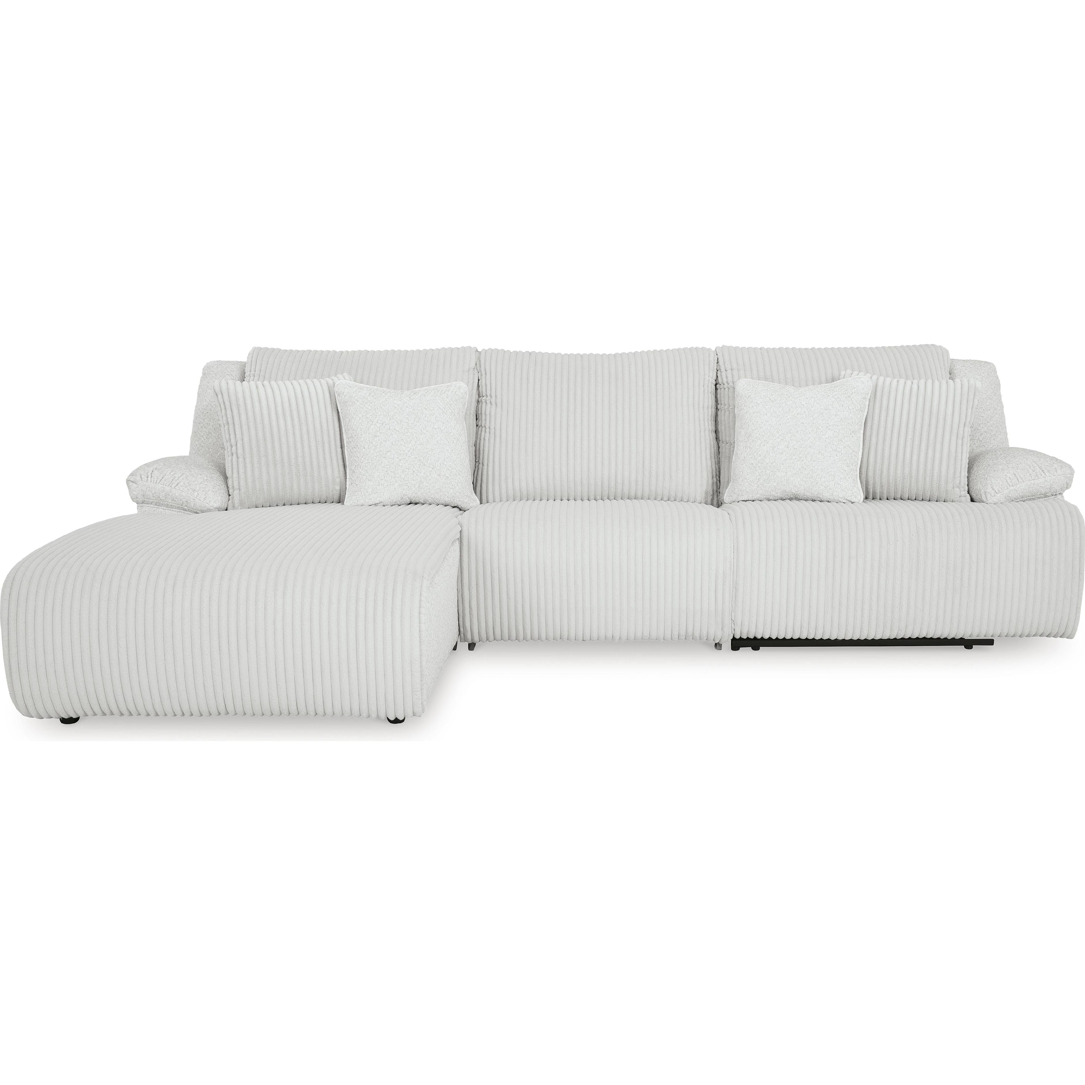  Manufacturer Color_Alloy --  Top Tier 92706S7 3 pc Sectional Sofa Chaise IMAGE 3
