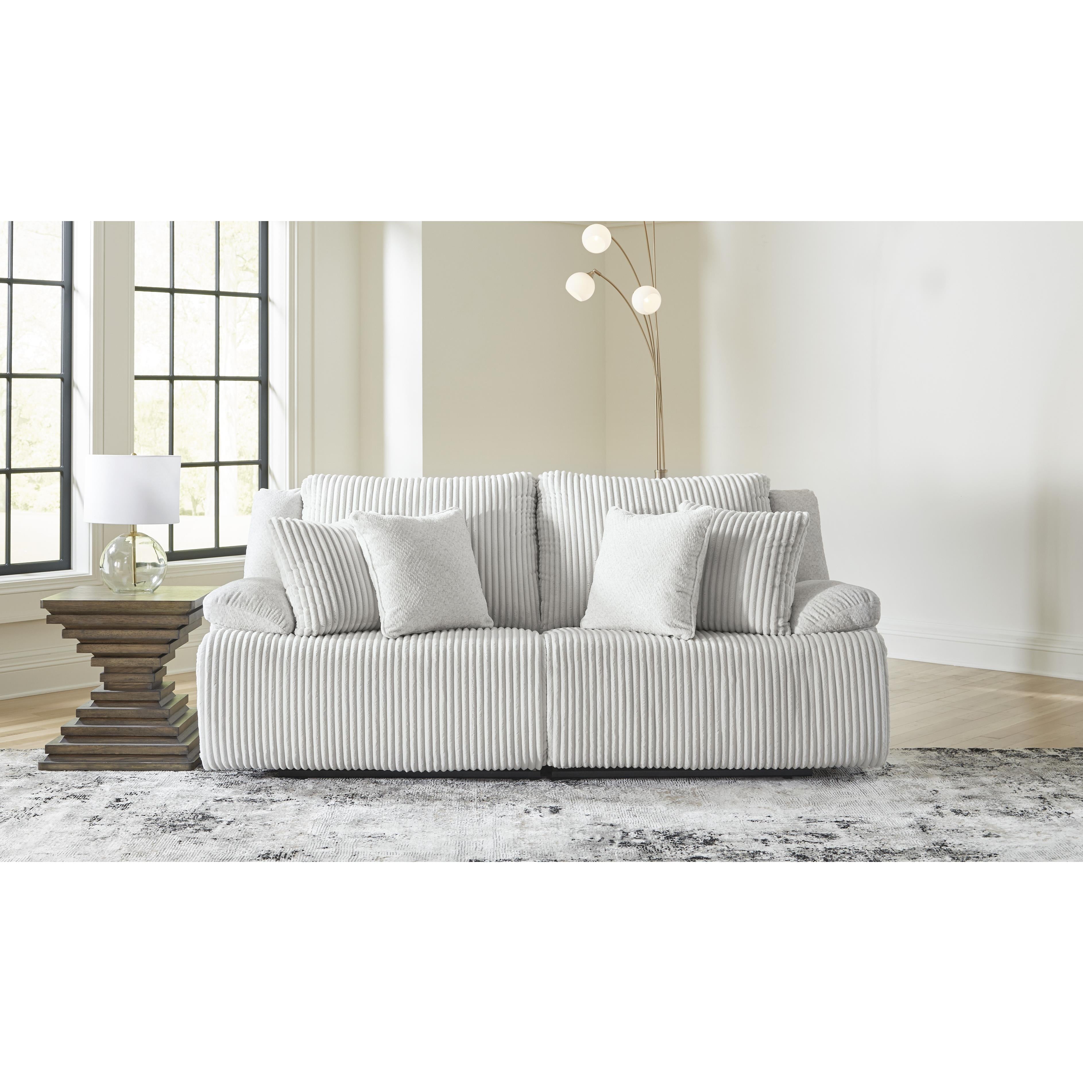  Manufacturer Color_Alloy --  Top Tier 92706S9 2 pc Sectional Loveseat IMAGE 5