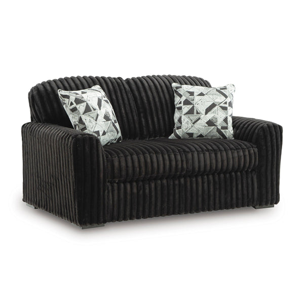 Signature Design by Ashley Midnight Madness Stationary Fabric Loveseat