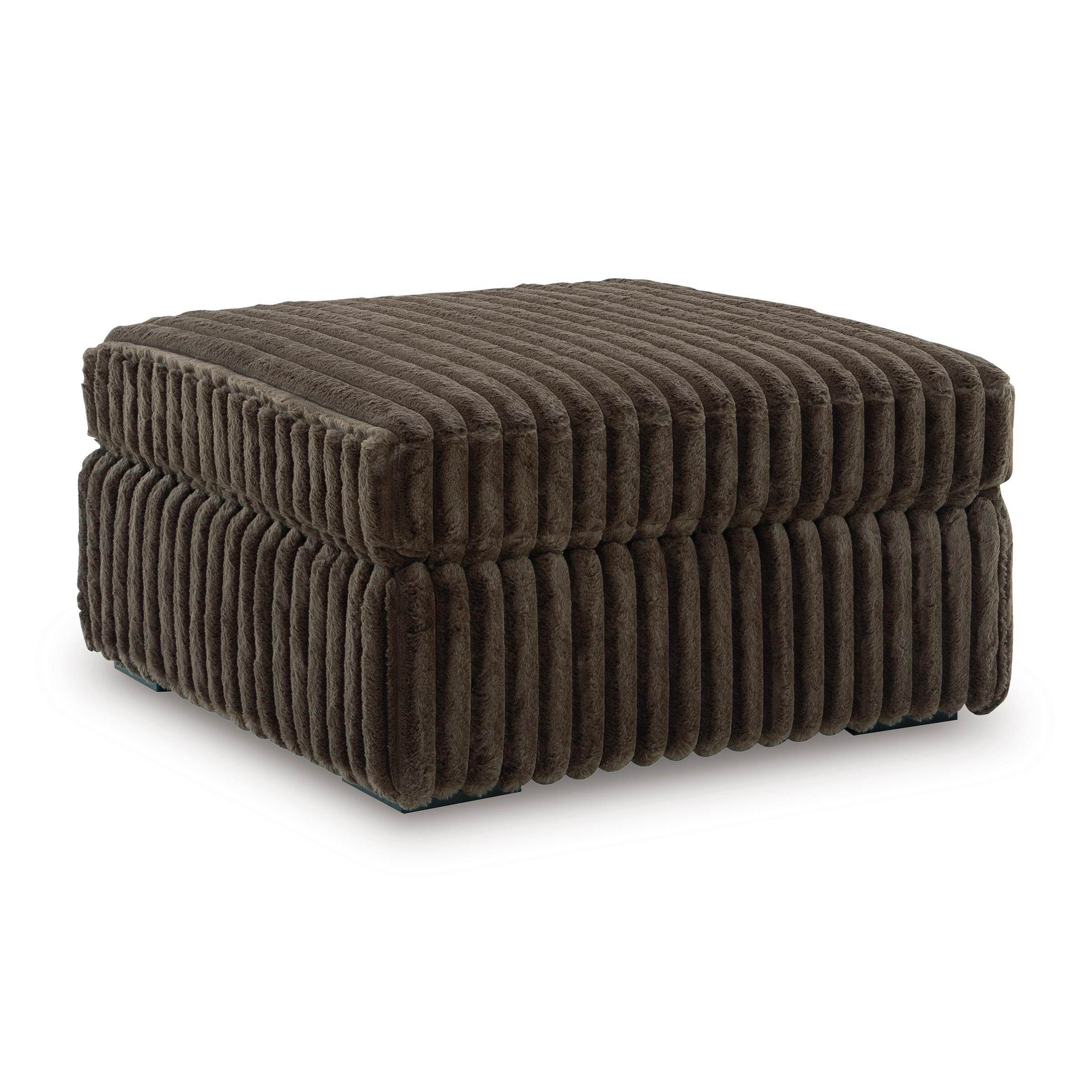  Manufacturer Color_Chocolate --  Midnight-Madness 9810408 Oversized Accent Ottoman IMAGE 1