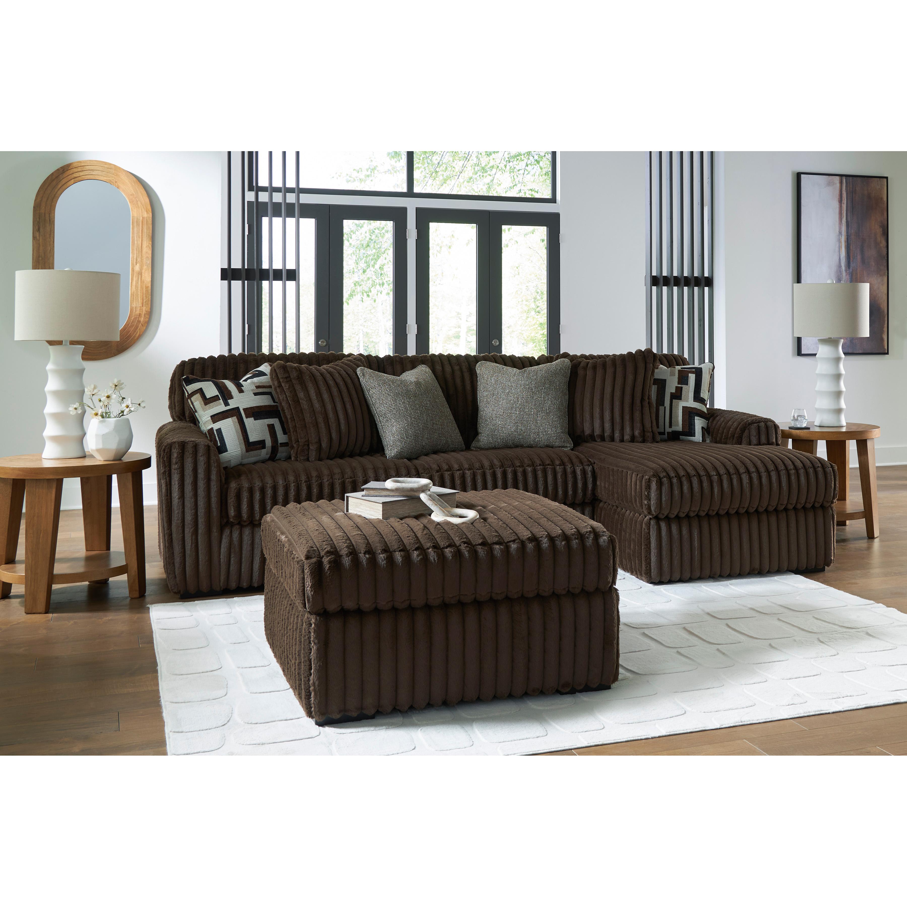  Manufacturer Color_Chocolate --  Midnight-Madness 9810408 Oversized Accent Ottoman IMAGE 10