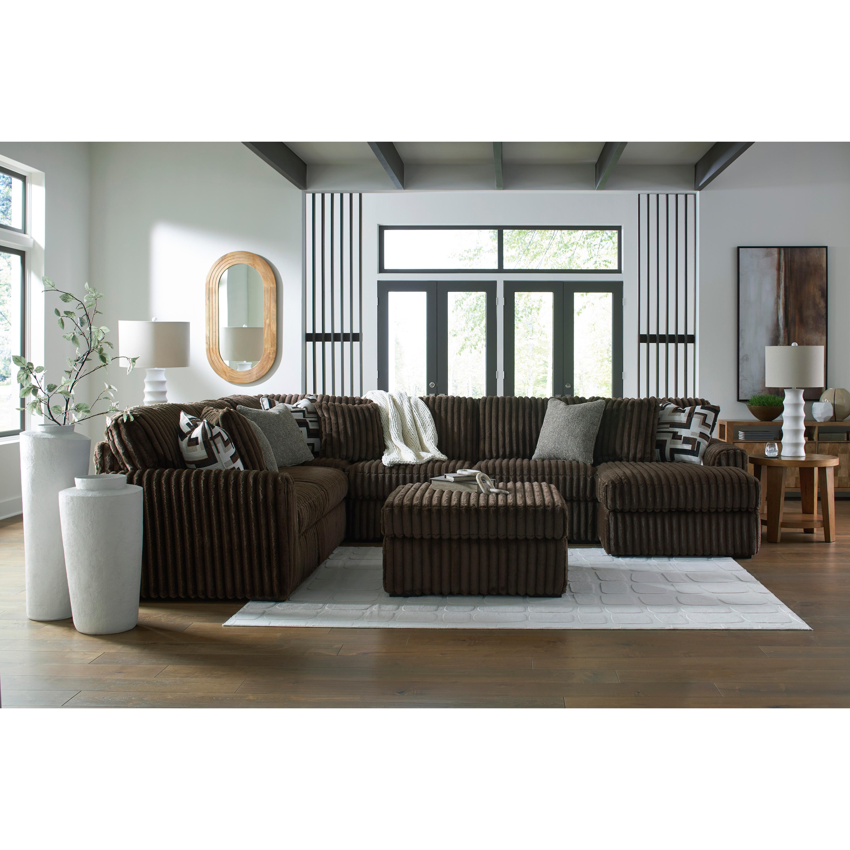  Manufacturer Color_Chocolate --  Midnight-Madness 9810408 Oversized Accent Ottoman IMAGE 11