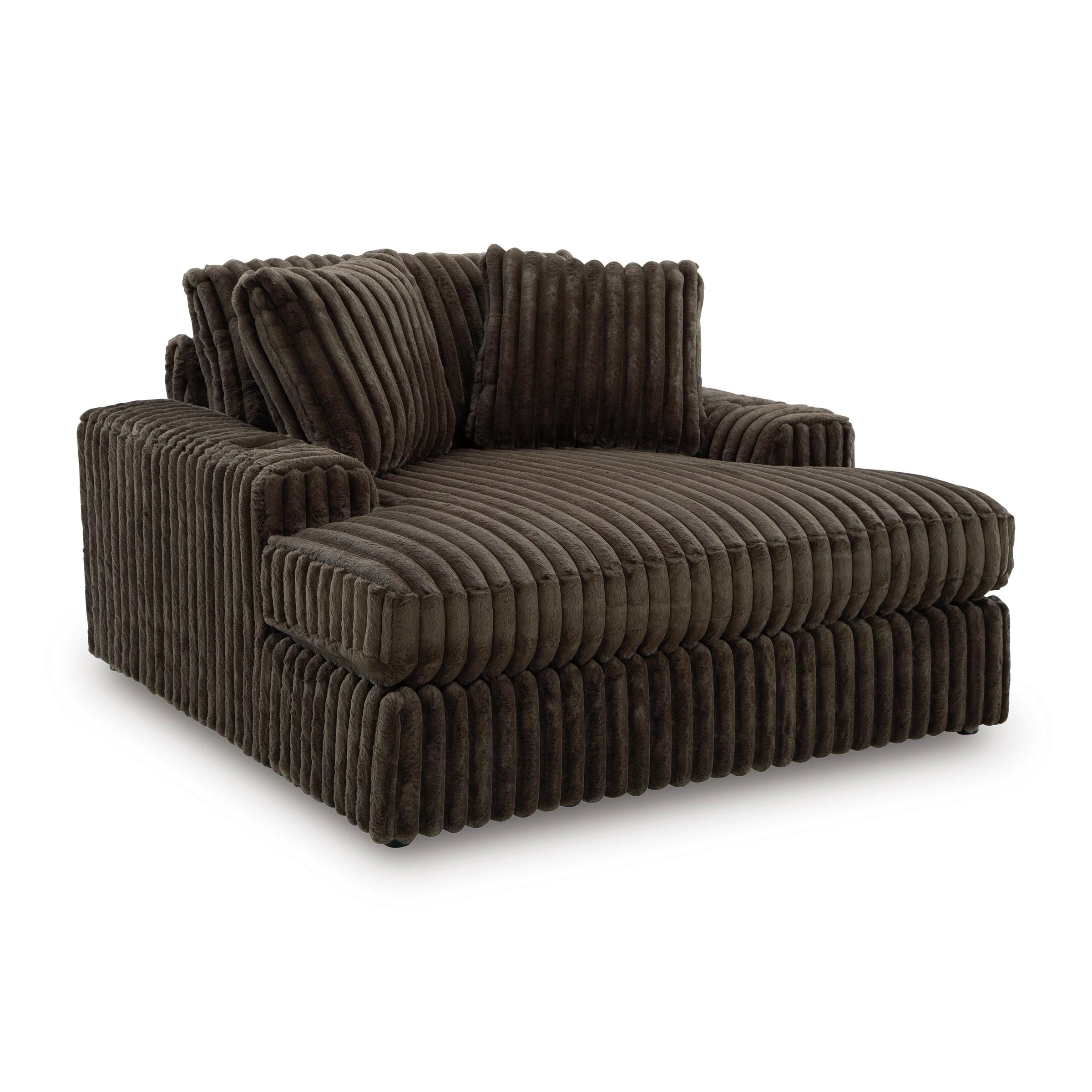  Manufacturer Color_Chocolate --  Midnight-Madness 9810415 Oversized Chaise IMAGE 1