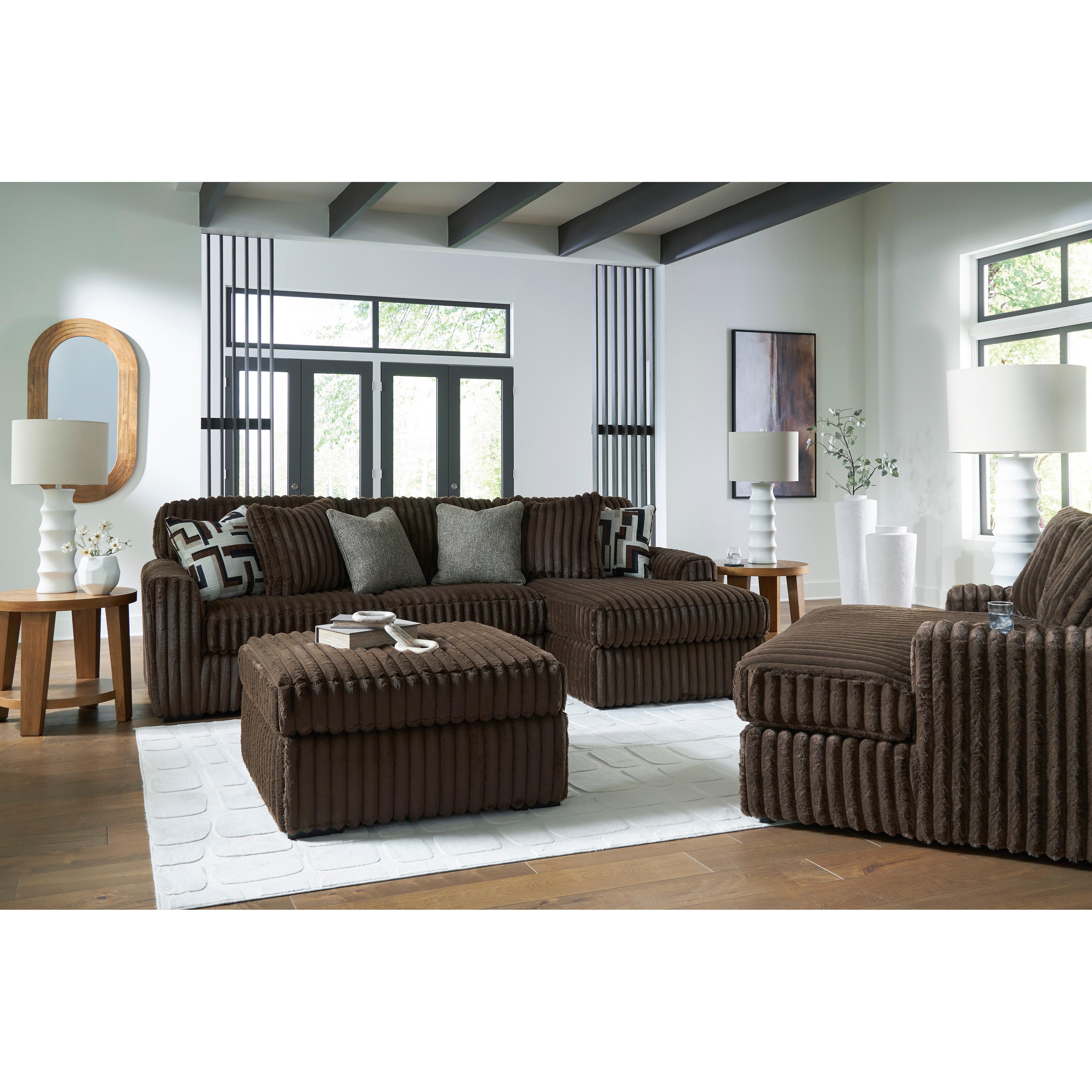  Manufacturer Color_Chocolate --  Midnight-Madness 9810415 Oversized Chaise IMAGE 6