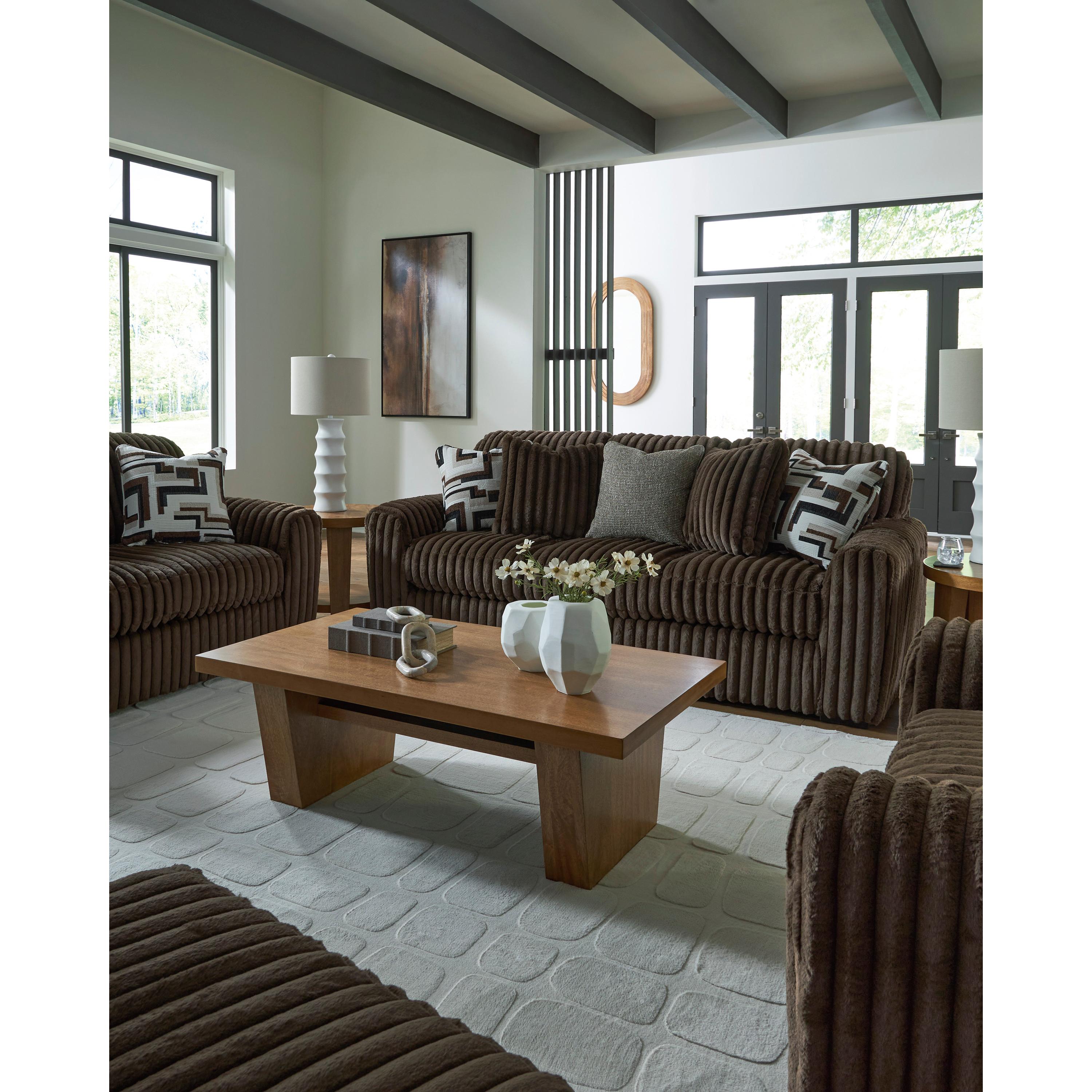  Manufacturer Color_Chocolate --  Midnight-Madness 9810423 Chair and a Half IMAGE 9