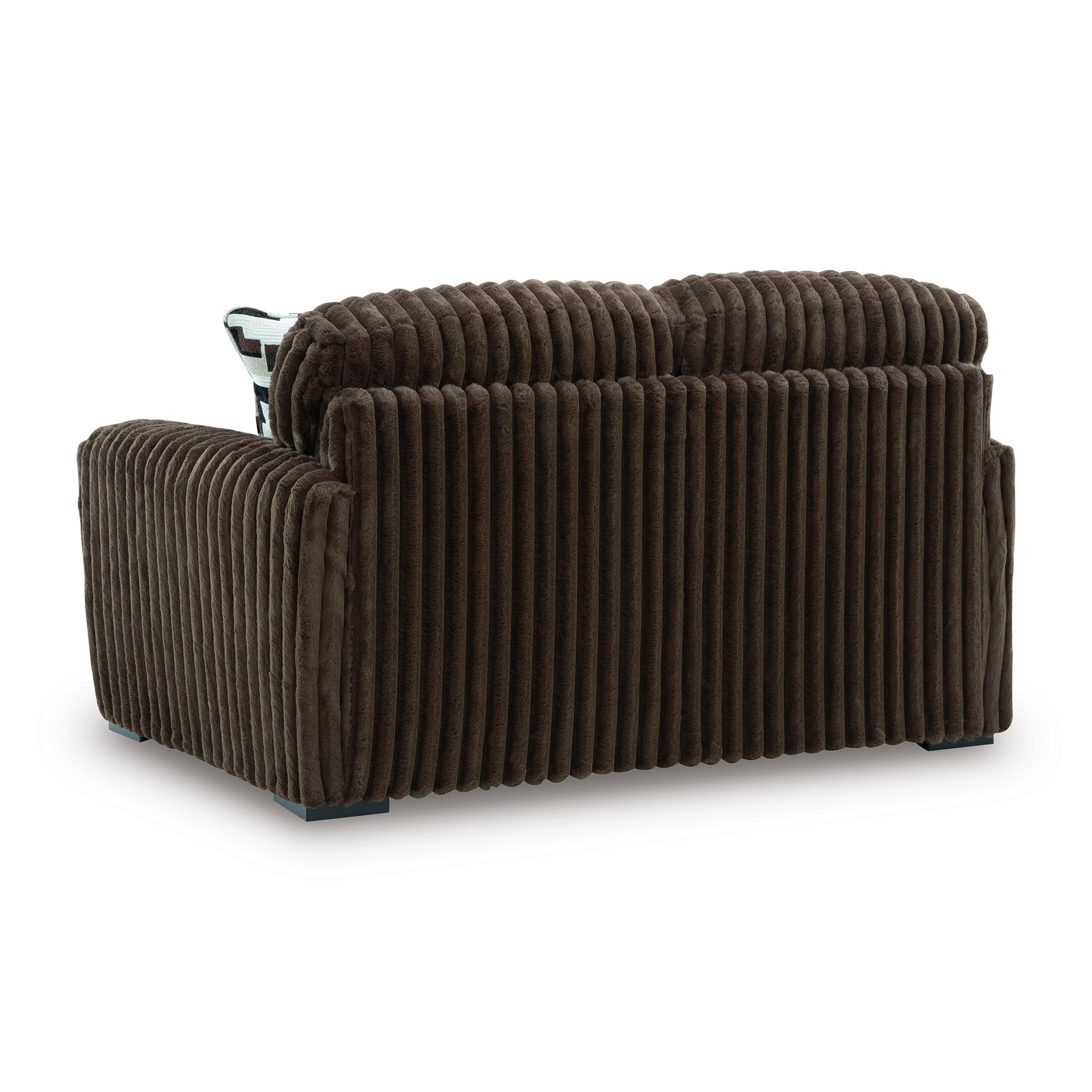  Manufacturer Color_Chocolate --  Midnight-Madness 9810435 Loveseat IMAGE 3