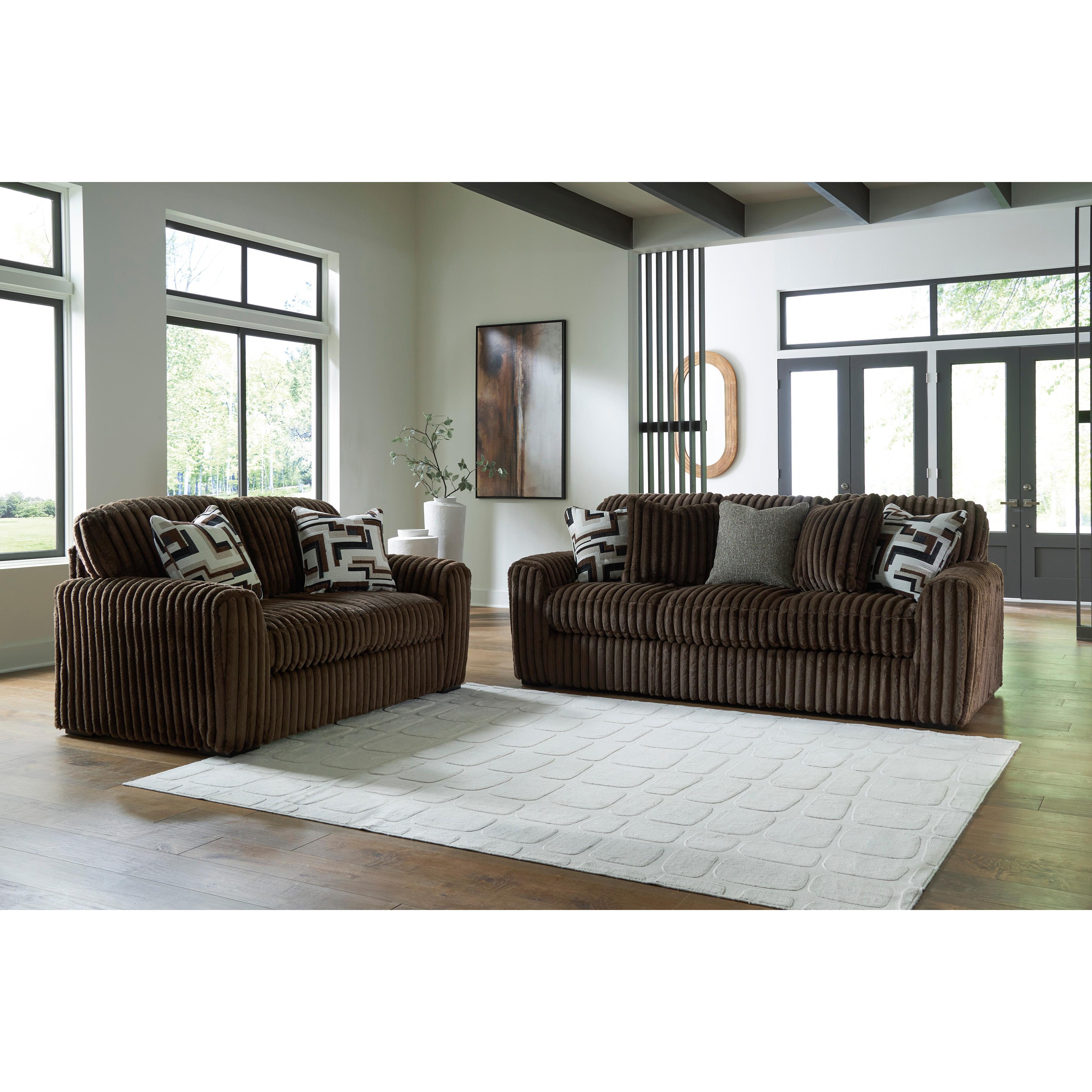  Manufacturer Color_Chocolate --  Midnight-Madness 9810435 Loveseat IMAGE 5