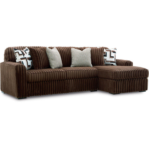 Signature Design by Ashley Midnight-Madness 98104S2 2 pc Sectional Sofa with Chaise