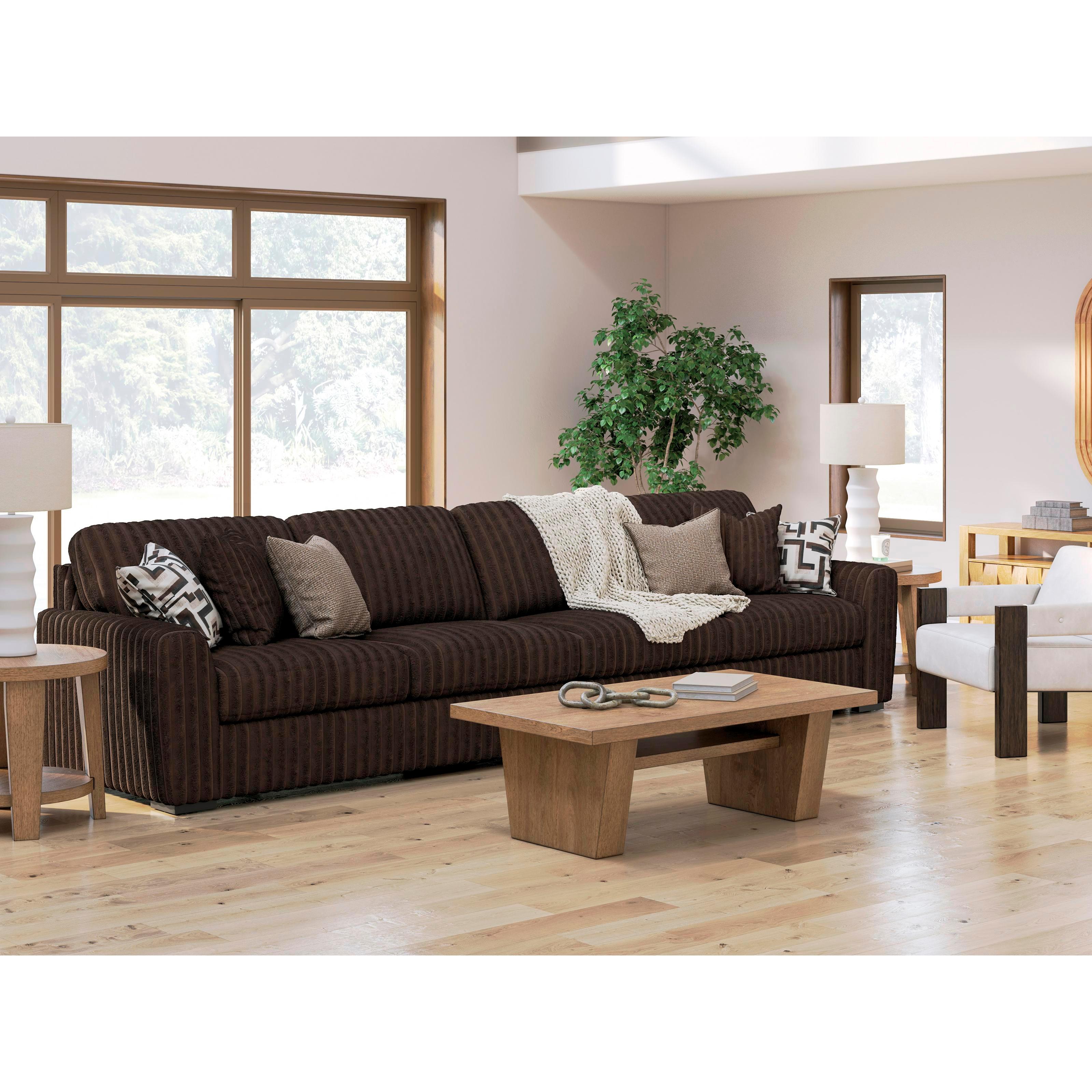  Manufacturer Color_Chocolate --  Midnight-Madness 98104S7 2 pc Sectional IMAGE 1
