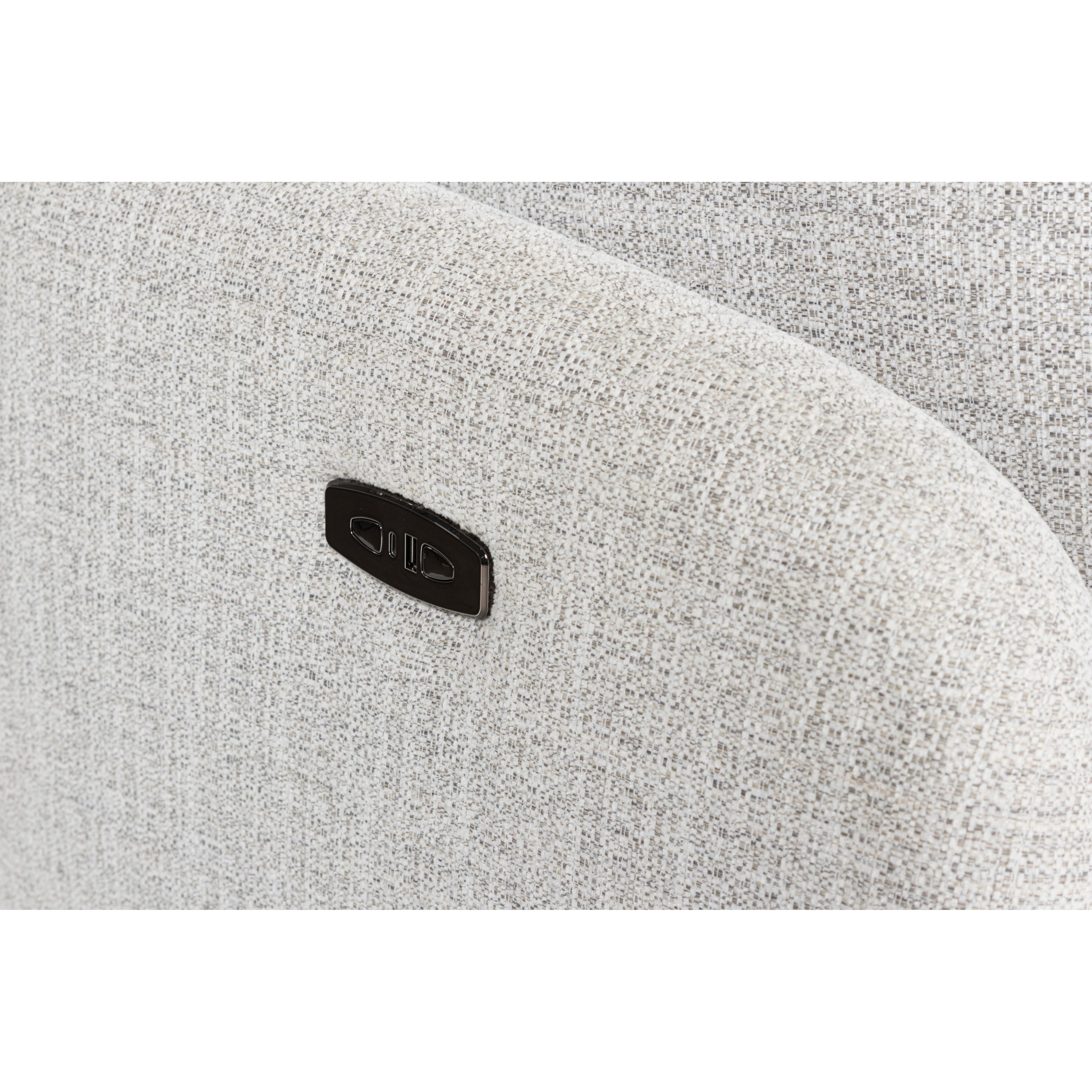  Manufacturer Color_Stone --  Alainmont Next-Gen Nuvella A3000739 Swivel Power Recliner IMAGE 8