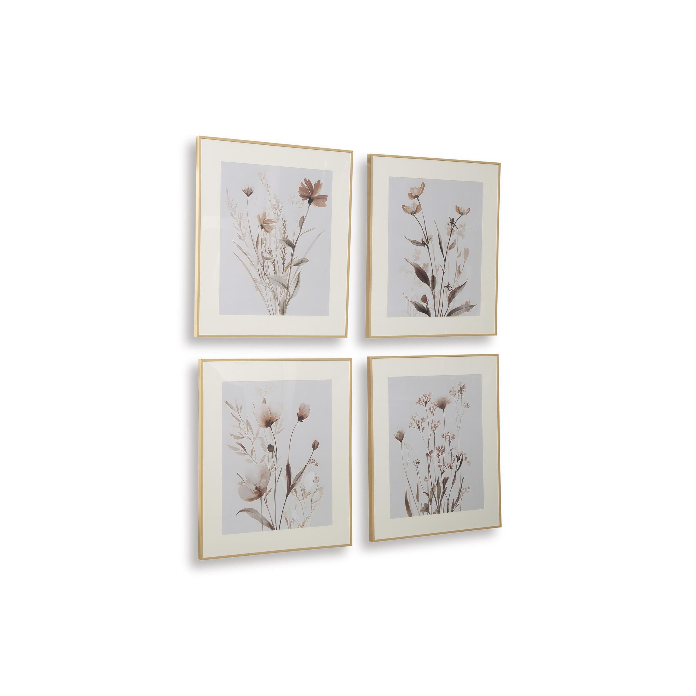  Signature Design by Ashley Chettings A8000469 Wall Art Set IMAGE 1