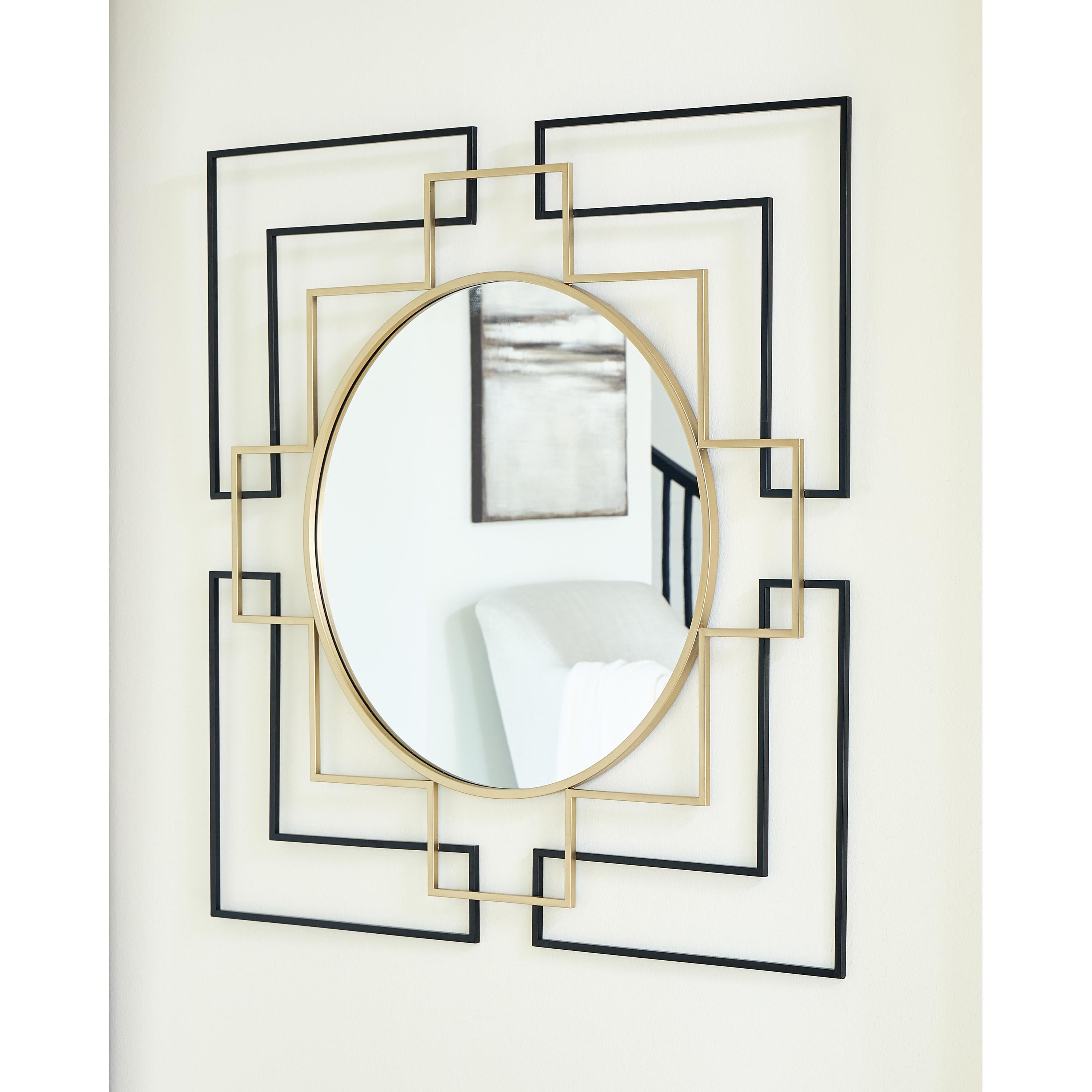  Signature Design by Ashley Oceanal A8010394 Accent Mirror IMAGE 4