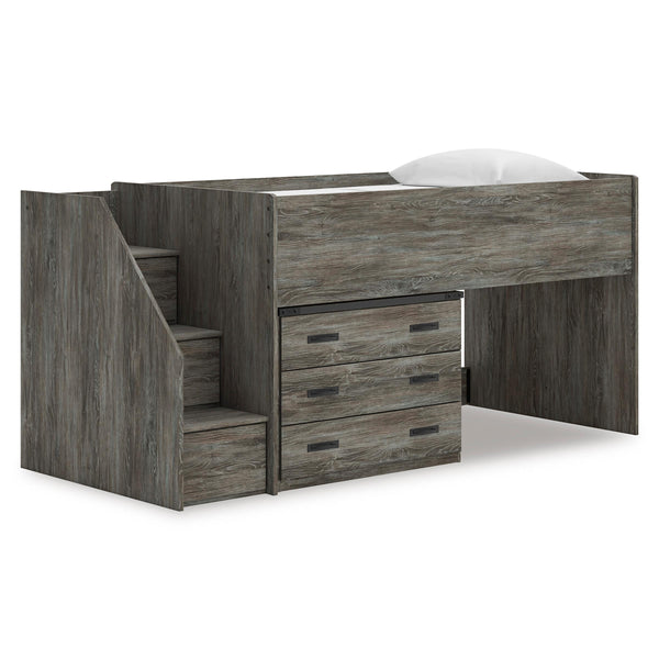 Signature Design by Ashley Frandern B4480B15 Twin Loft Bed with Drawer Storage