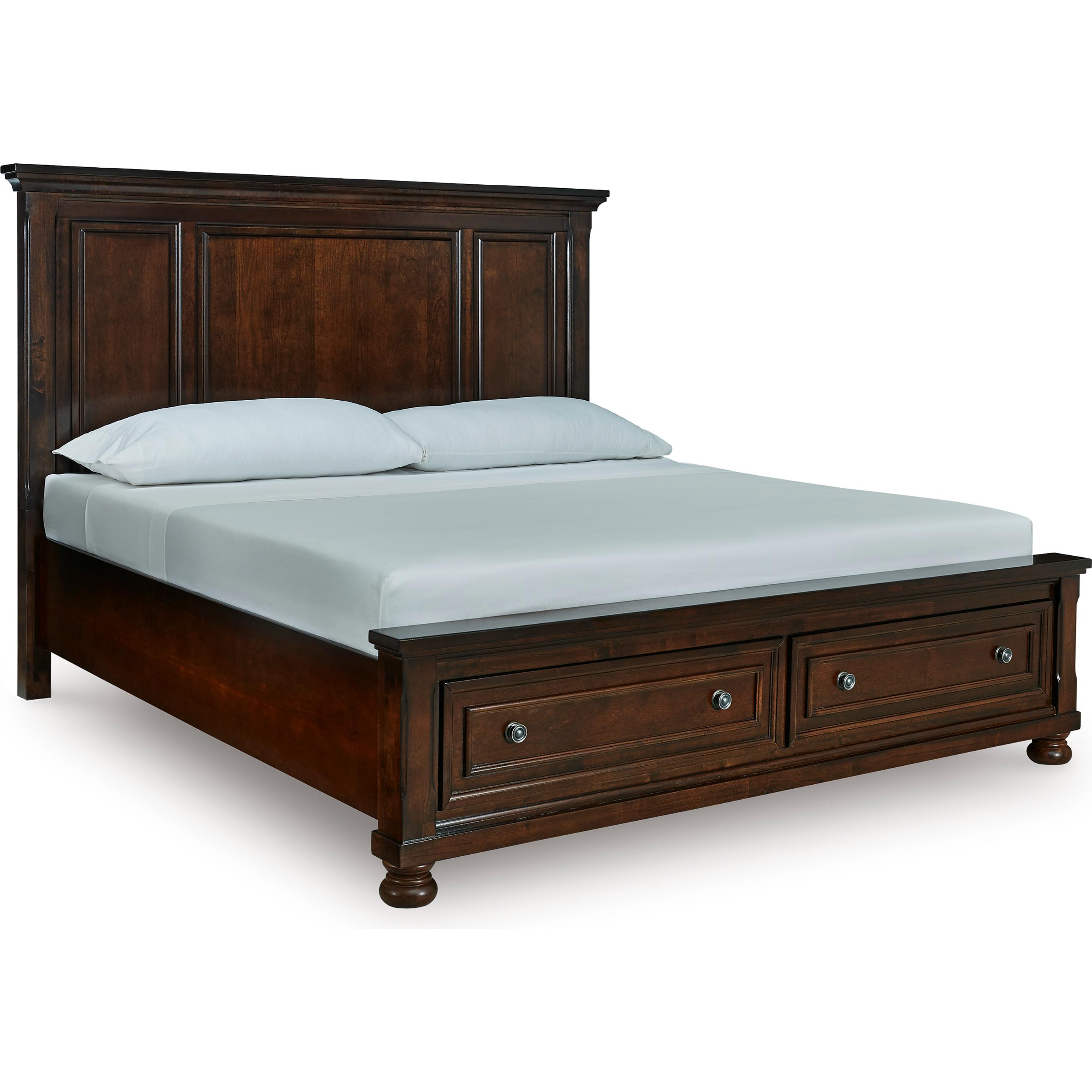  Size_King --  Porter B697B44 King Panel Storage Bed IMAGE 1