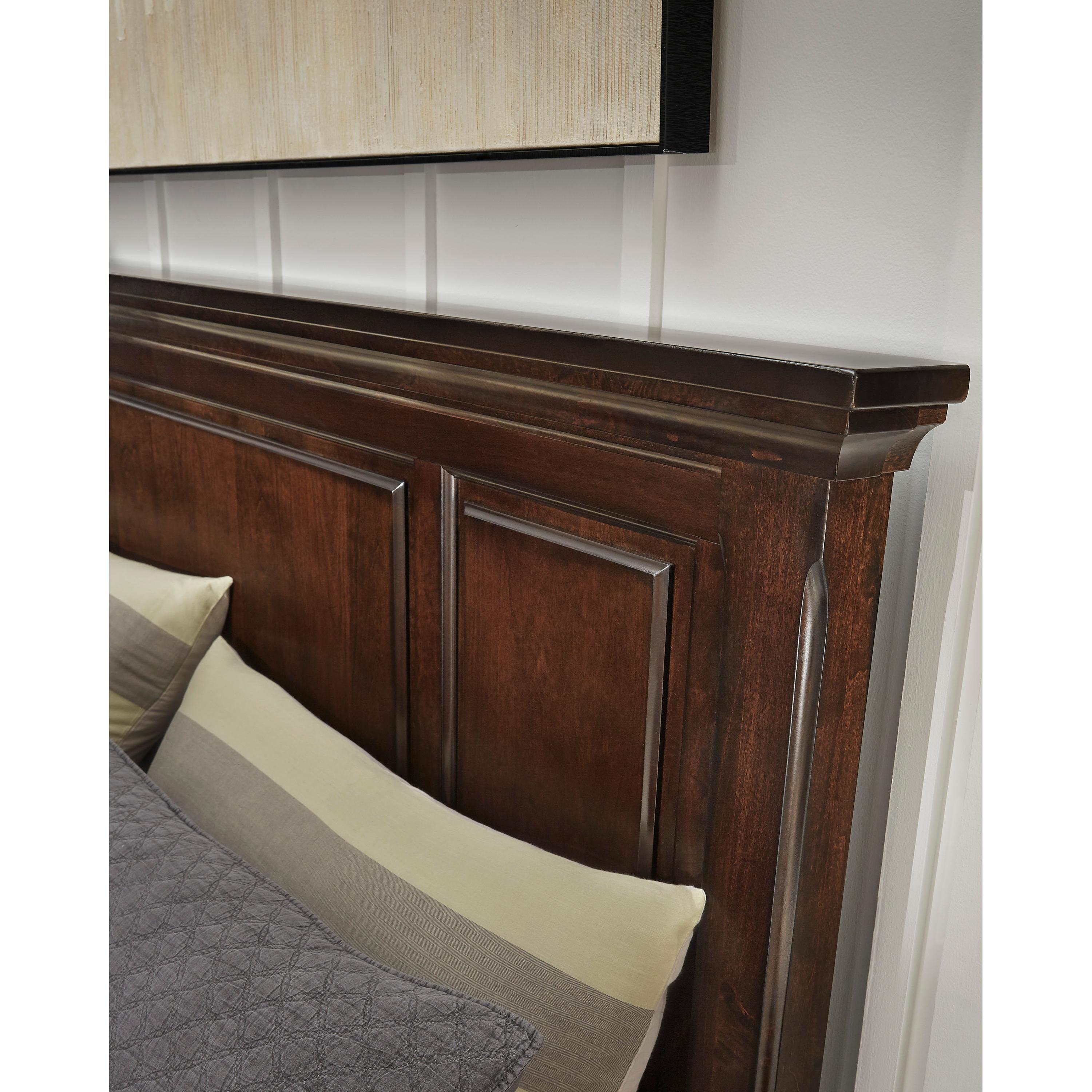  Size_California King --  Porter B697B46 California King Panel Storage Bed IMAGE 3