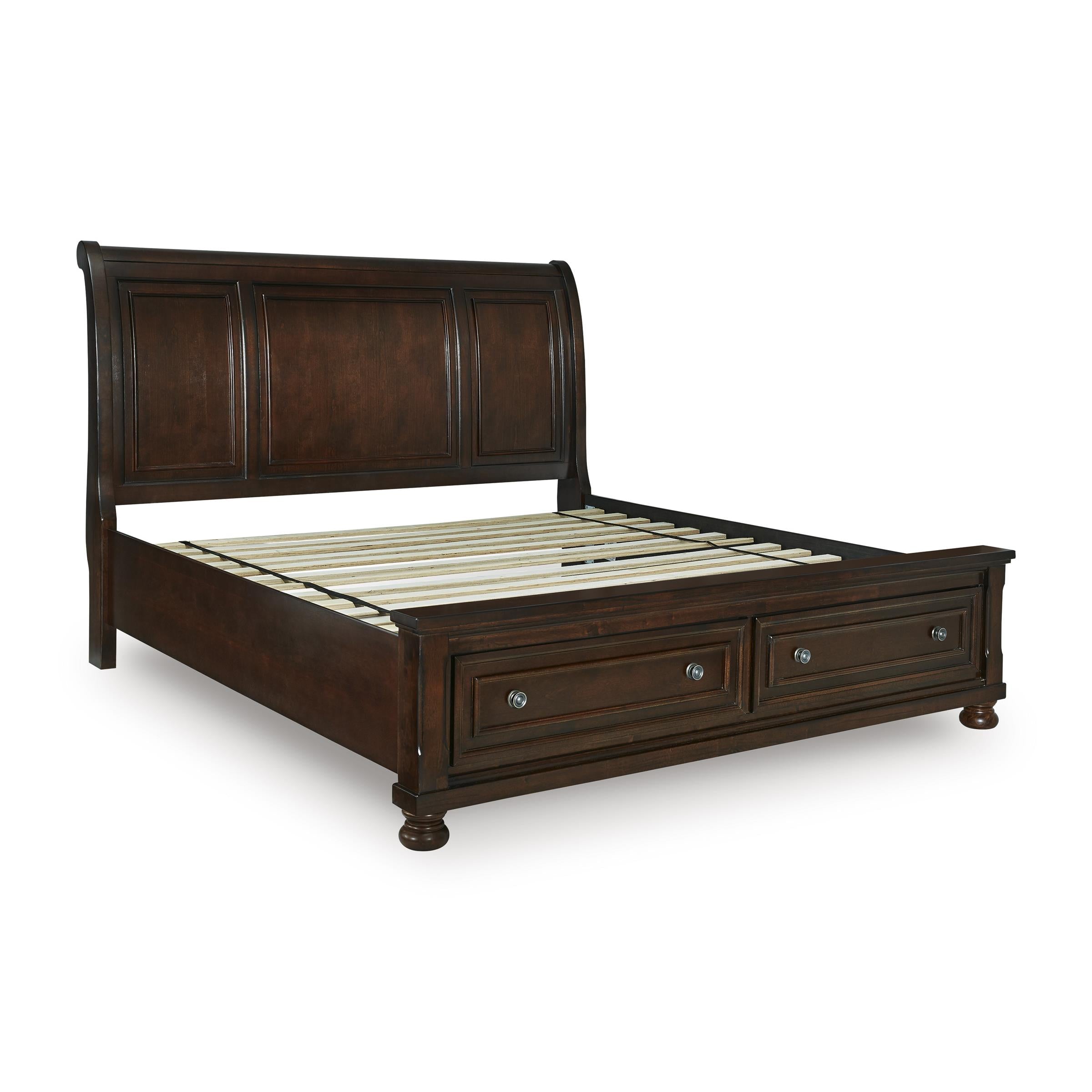  Size_California King --  Porter B697B47 California King Sleigh Storage Bed IMAGE 4