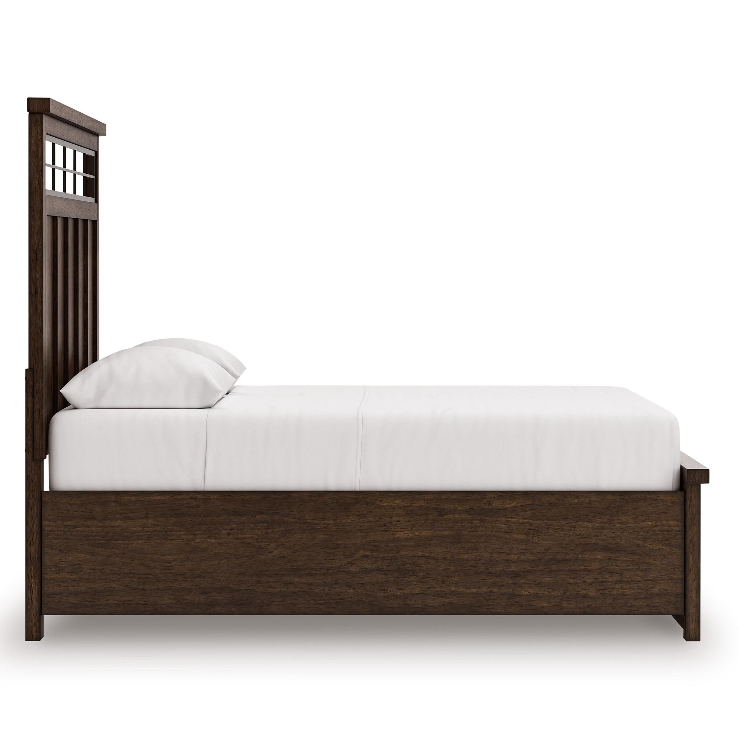  Size_Queen --  Signature Design by Ashley Taffenbrook Panel Bed with Storage IMAGE 4