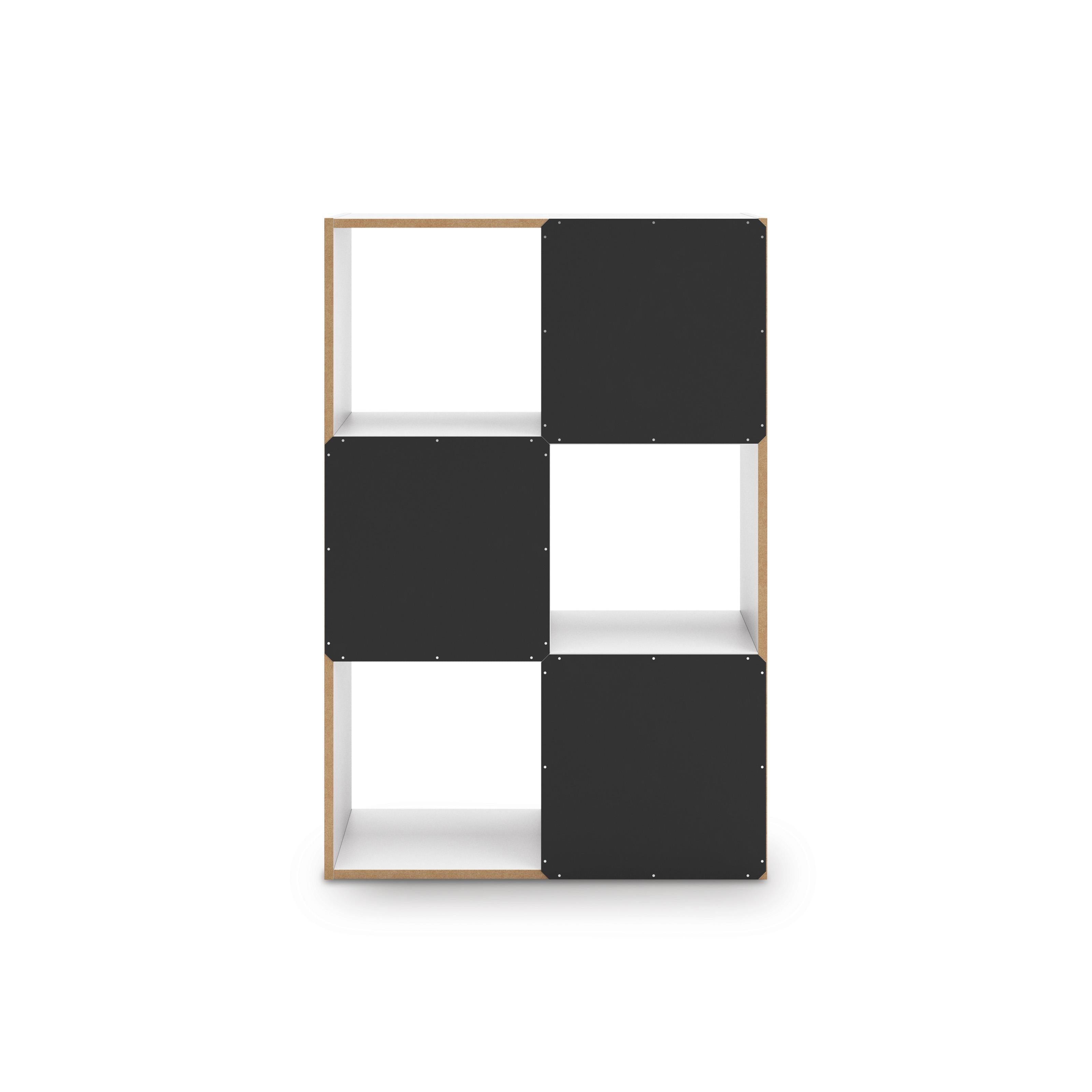  Signature Design by Ashley Onita EA9630-3X2 Six Cube Organizer IMAGE 4