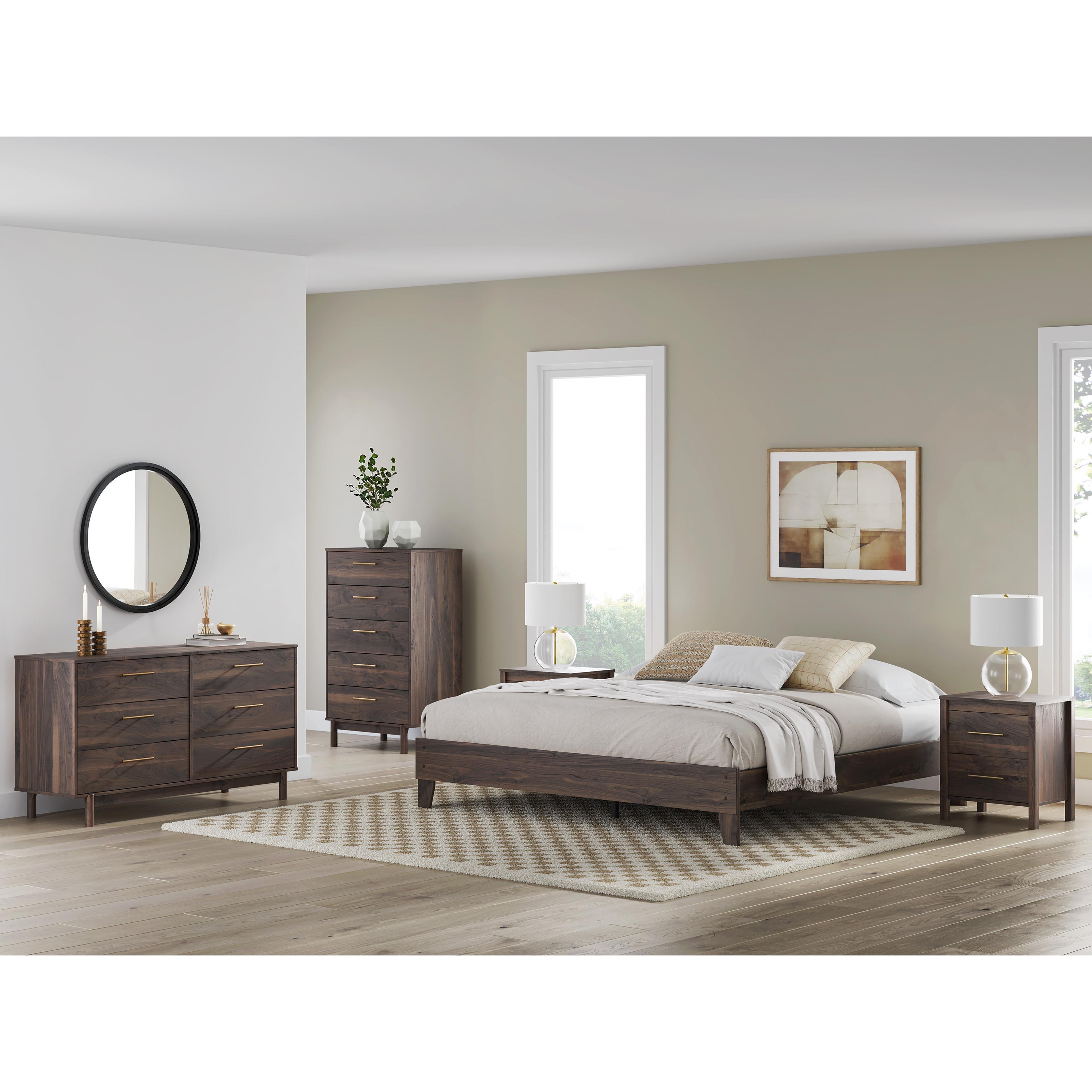  Size_King --  Calverson EB3660-114 King Platform Bed IMAGE 7