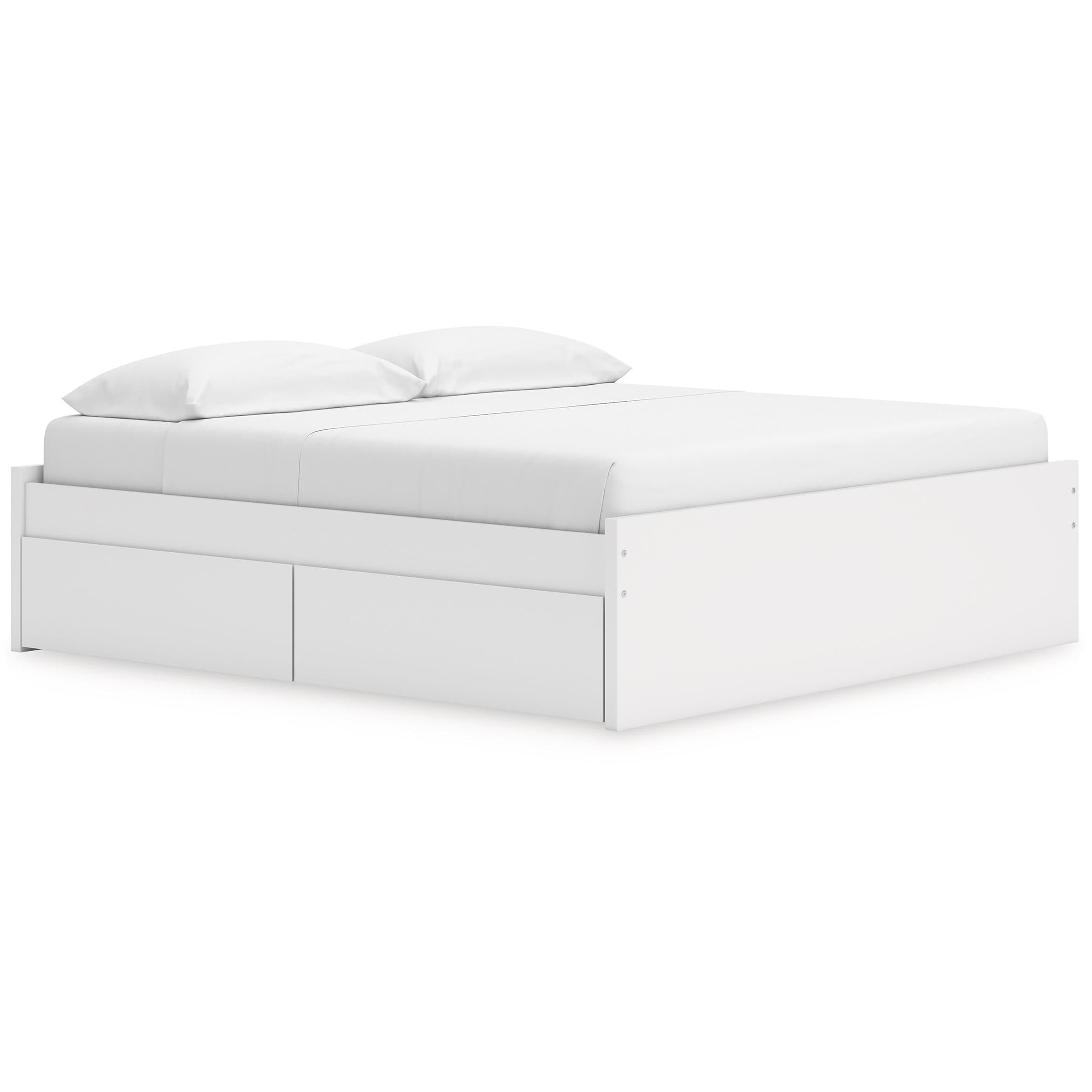  Size_King --  Onita EB9630B18 King Platform Bed with 2 Side Storage IMAGE 1