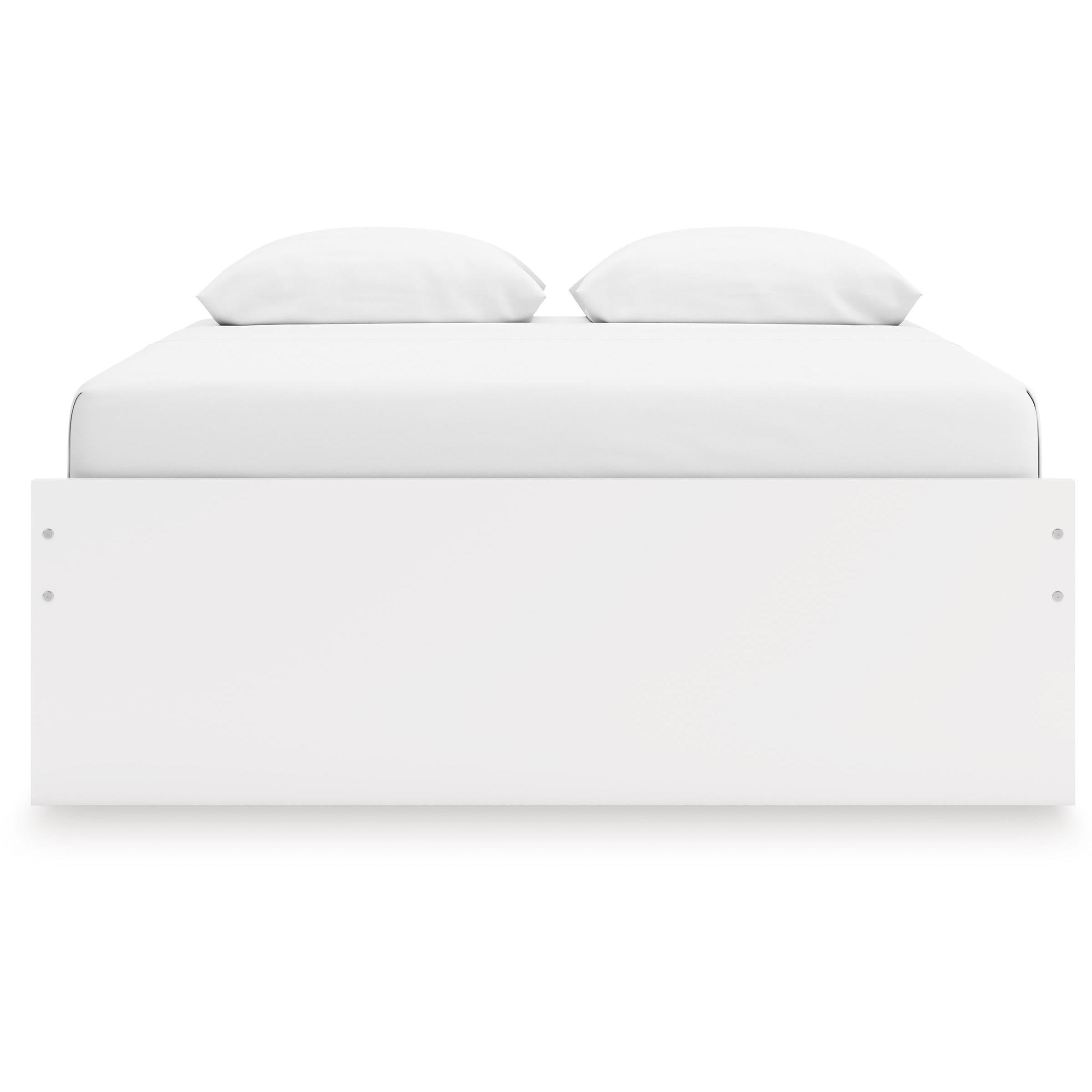  Size_Queen --  Onita EB9630B22 Queen Platform Bed with 1 Side Storage IMAGE 3