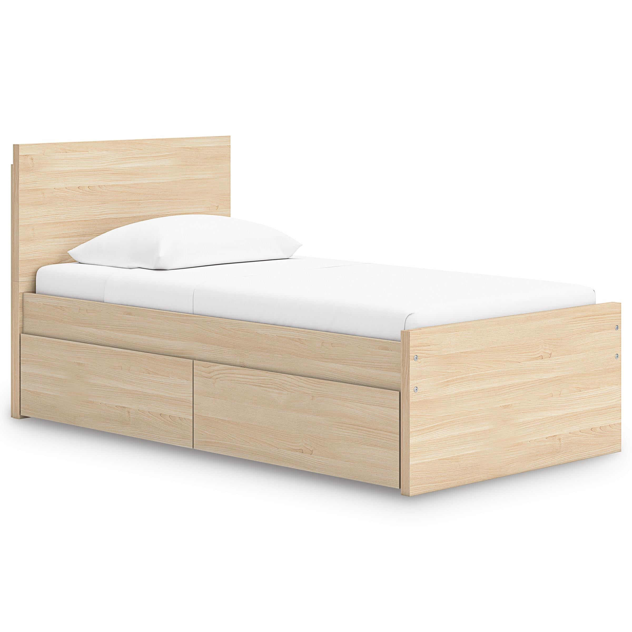  Size_Twin --  Signature Design by Ashley Onita Platform Bed with Storage IMAGE 1