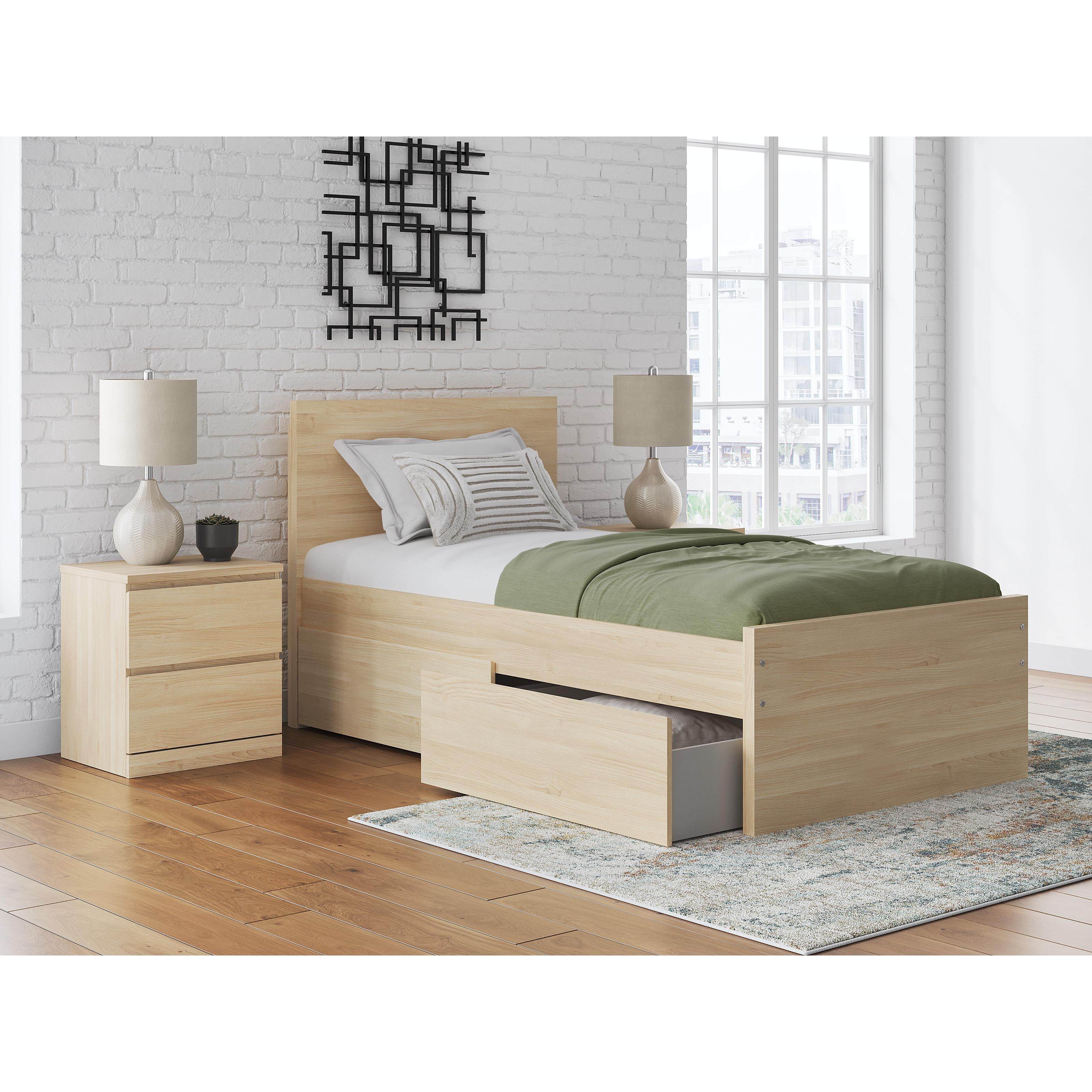 Size_Twin --  Signature Design by Ashley Onita Platform Bed with Storage IMAGE 7