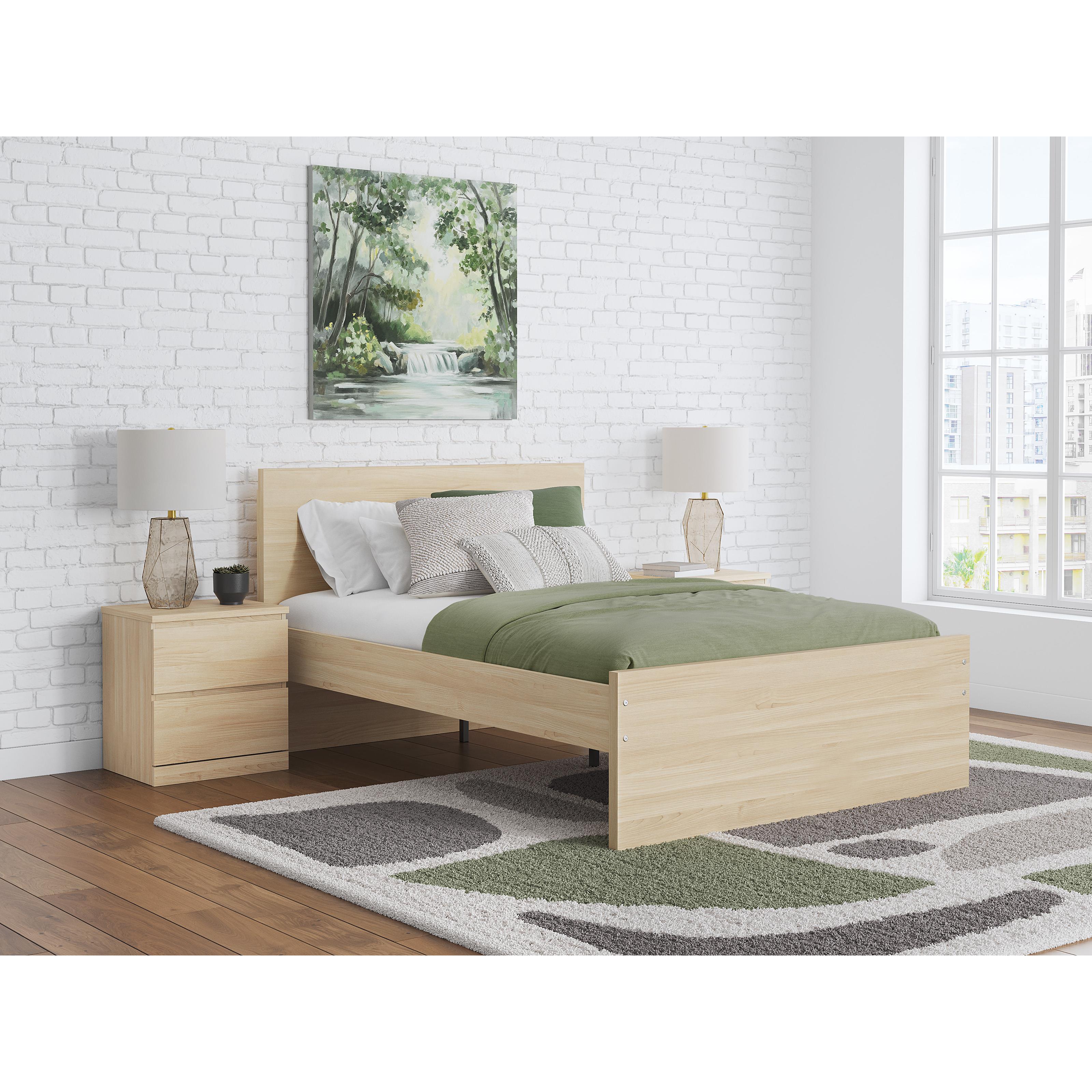  Size_Full --  Onita EB9632B11 Full Panel Platform Bed with 1 Side Storage IMAGE 8