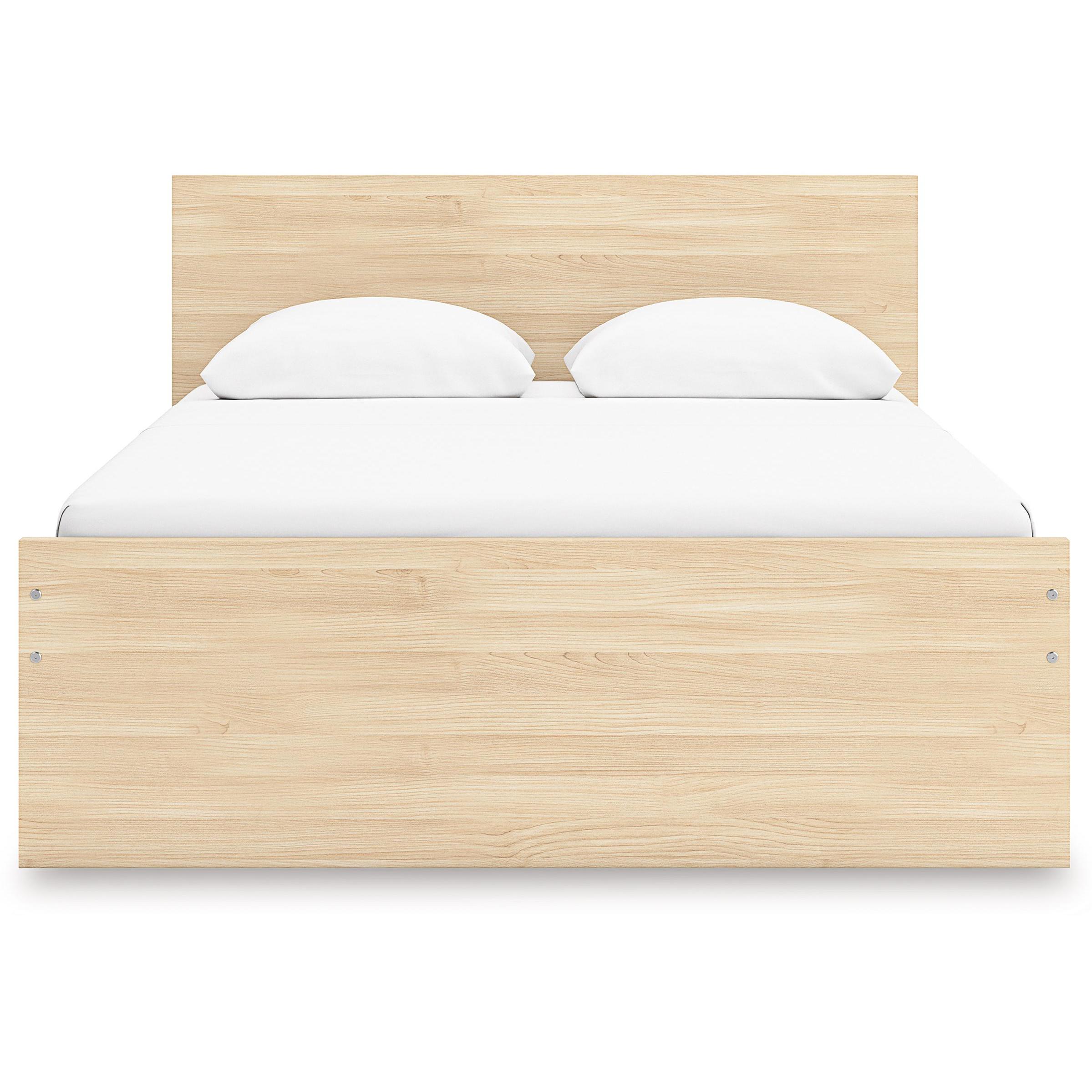  Size_Queen --  Onita EB9632B12 Queen Panel Platform Bed with 1 Side Storage IMAGE 3