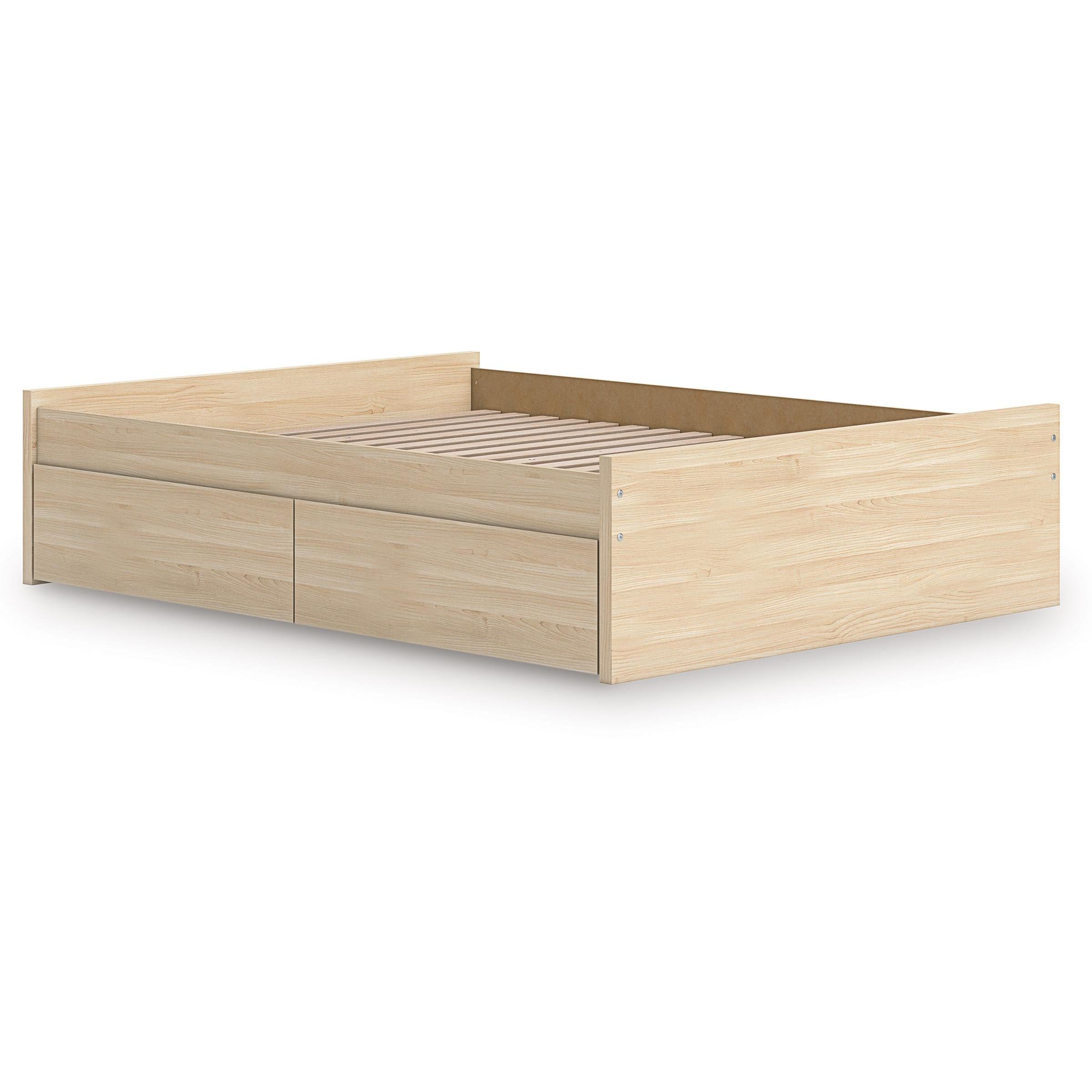  Size_Queen --  Onita EB9632B15 Queen Platform Bed with 2 Side Storage IMAGE 6