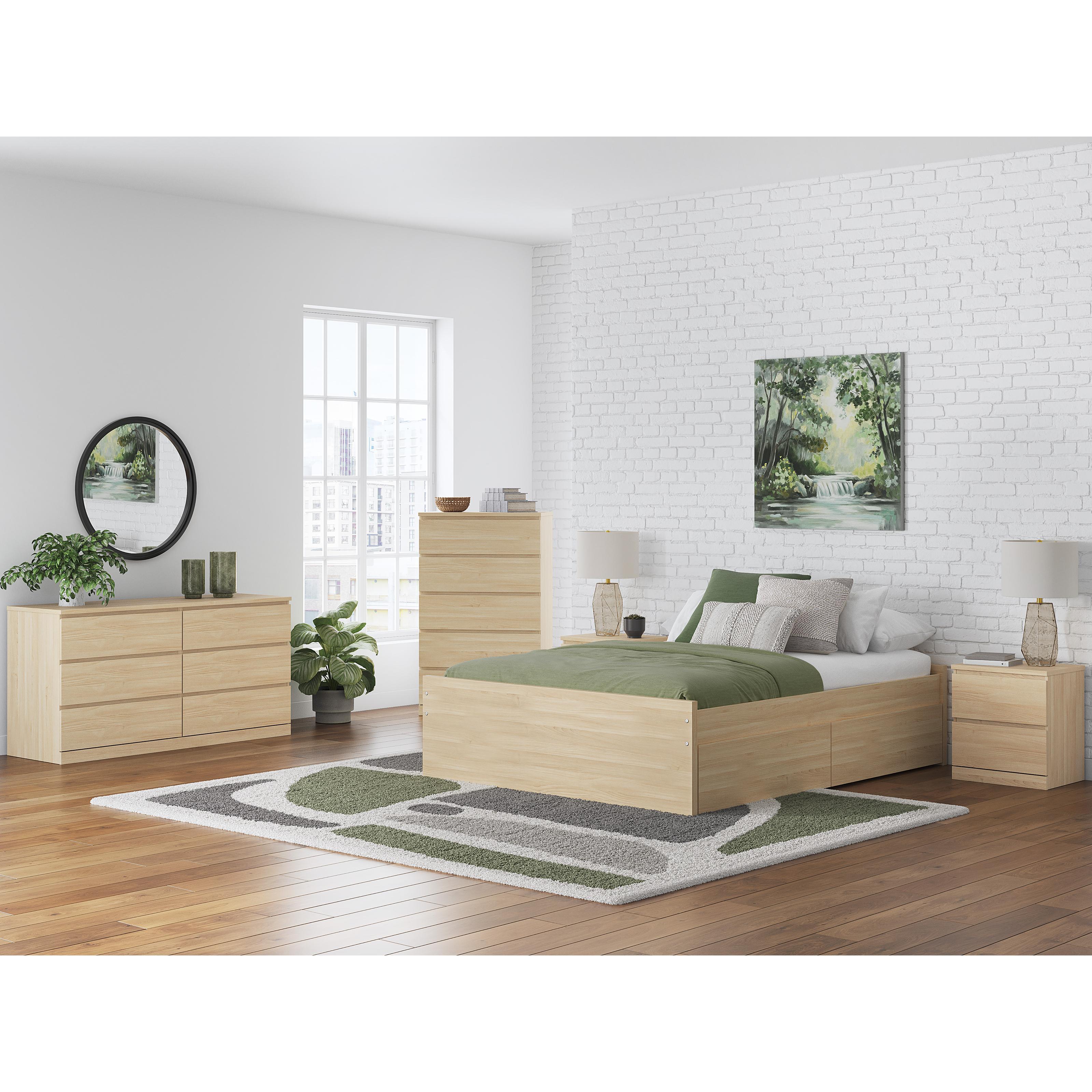  Size_Queen --  Onita EB9632B15 Queen Platform Bed with 2 Side Storage IMAGE 8