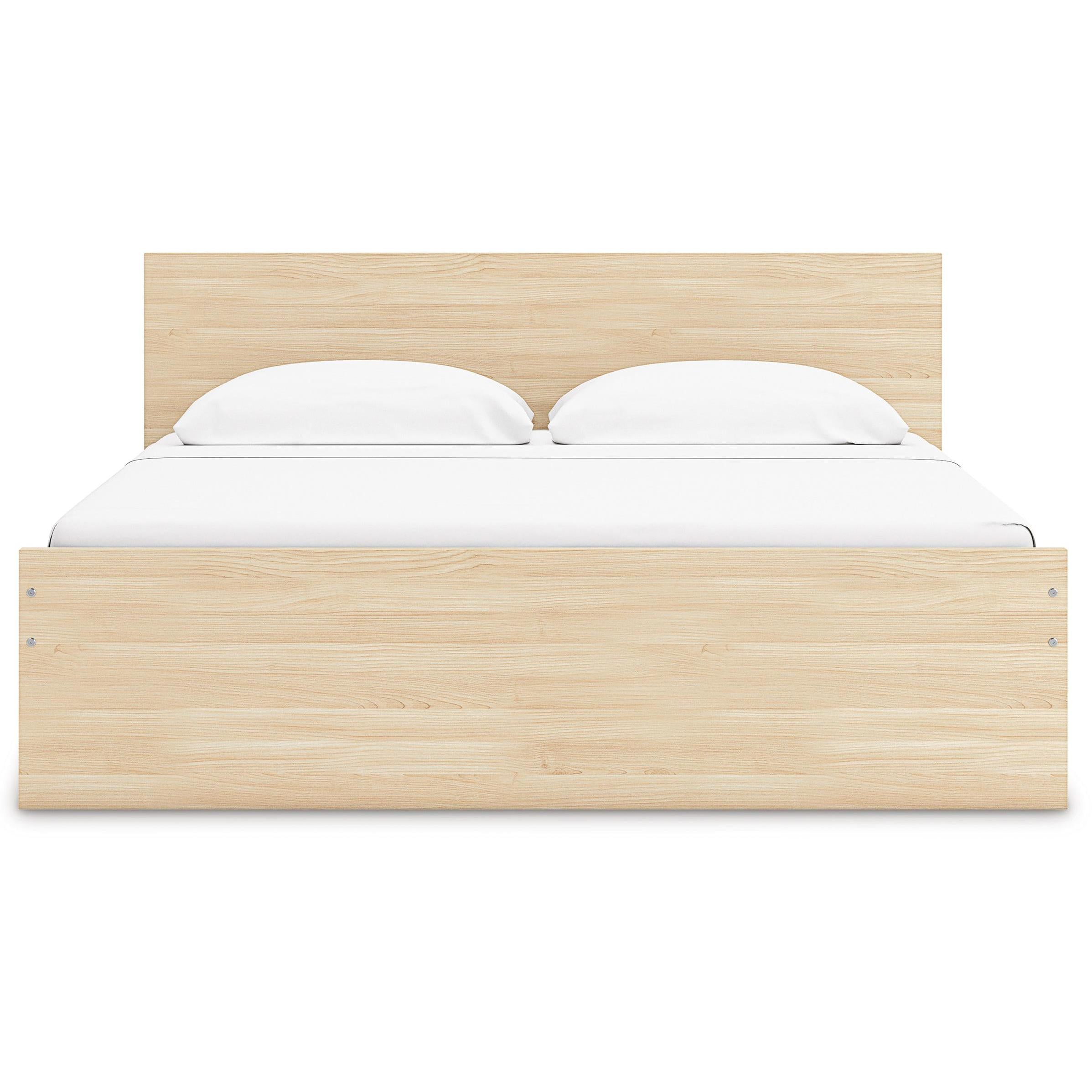  Size_Queen --  Onita EB9632B18 Queen Panel Platform Bed with 2 Side Storage IMAGE 3
