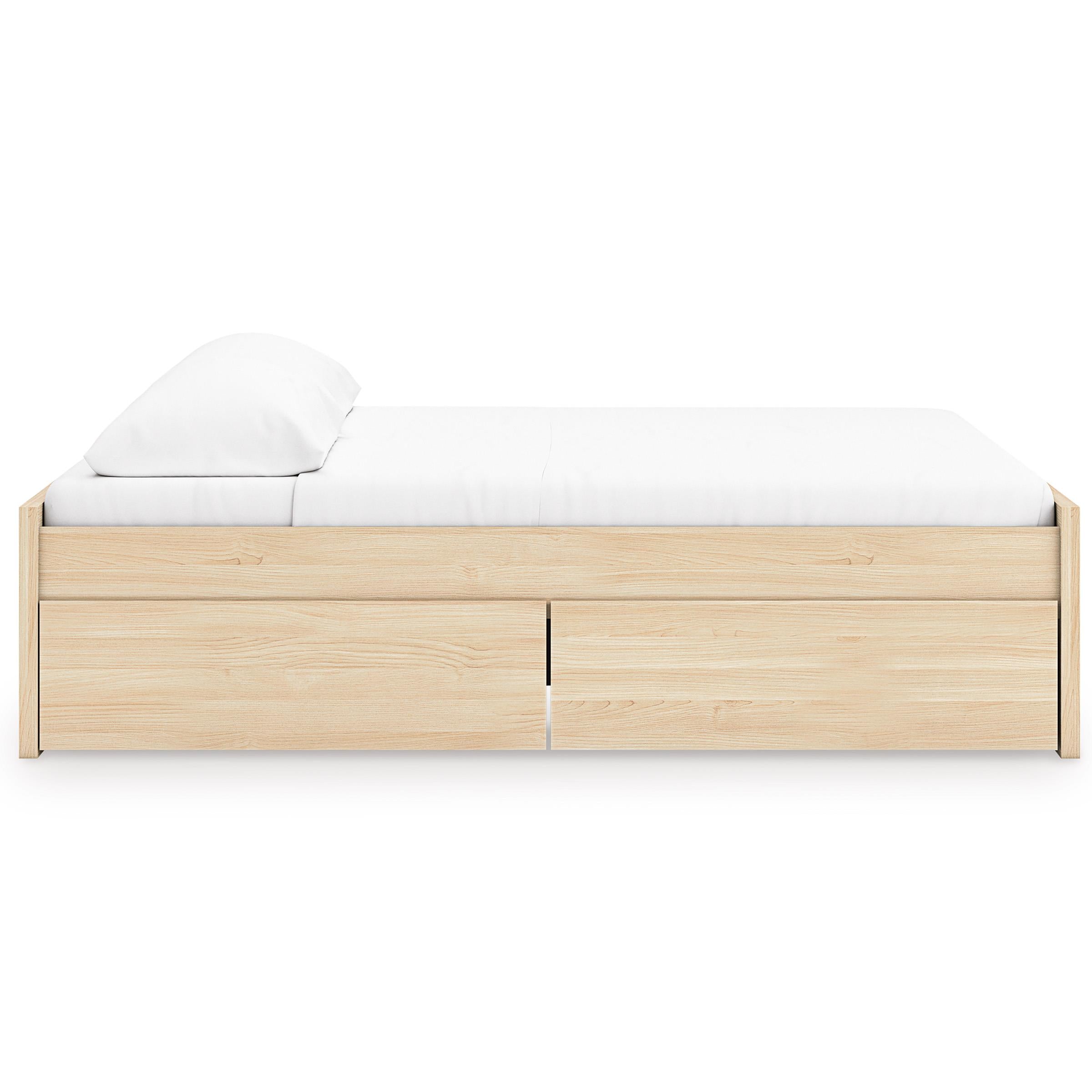  Size_King --  Onita EB9632B20 King Platform Bed with 1 Side Storage IMAGE 4
