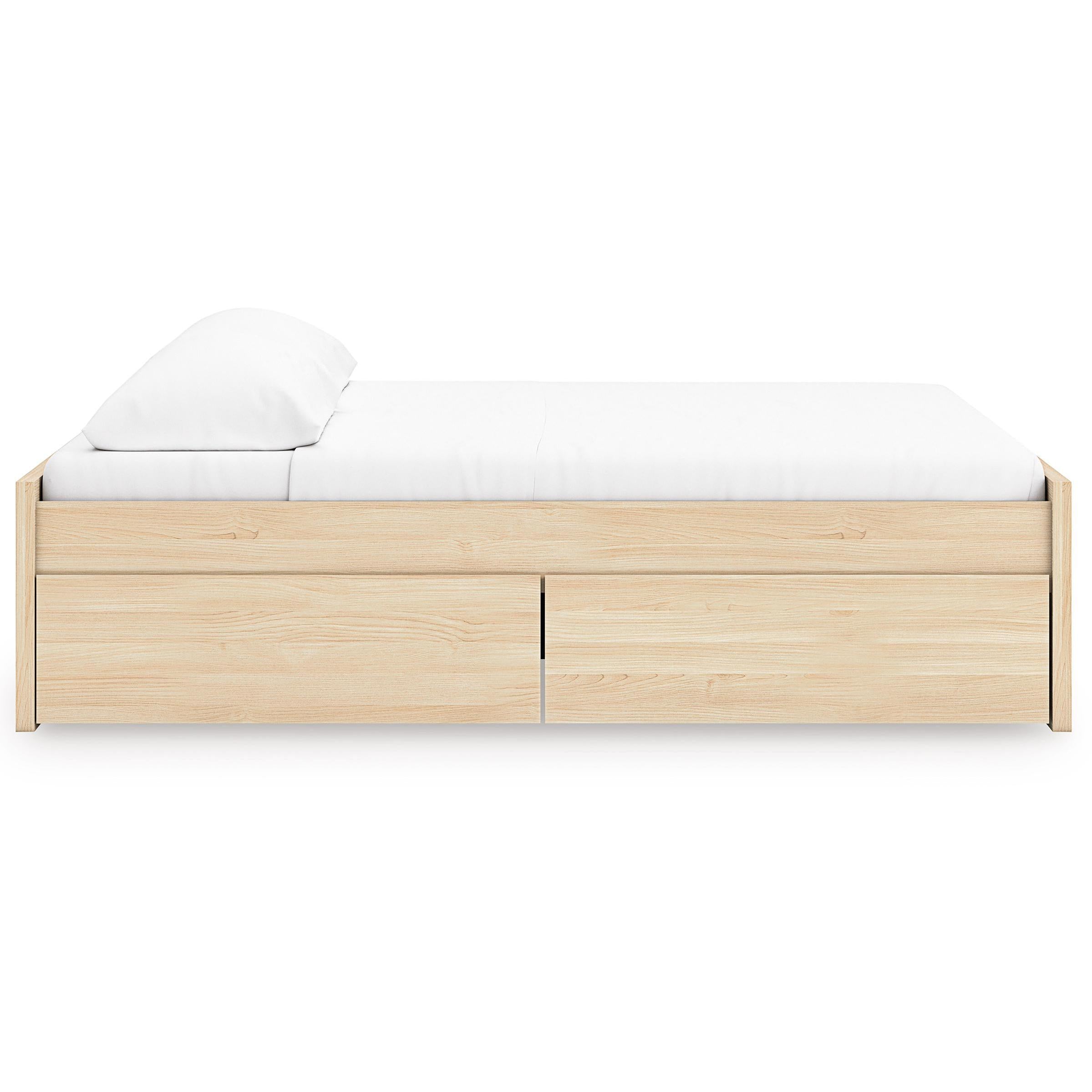  Size_King --  Onita EB9632B21 King Platform Bed with 2 Side Storage IMAGE 4