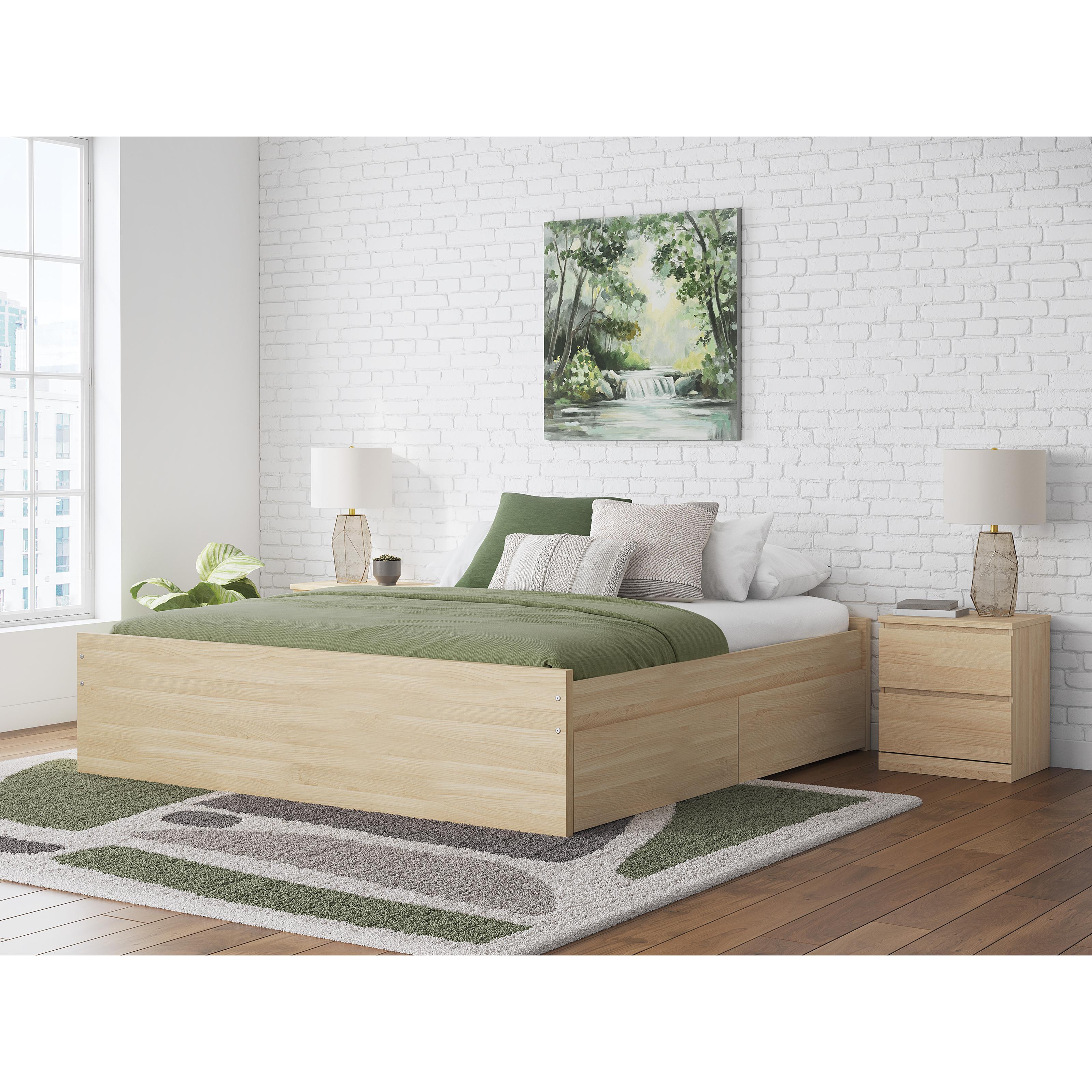  Size_King --  Onita EB9632B21 King Platform Bed with 2 Side Storage IMAGE 7