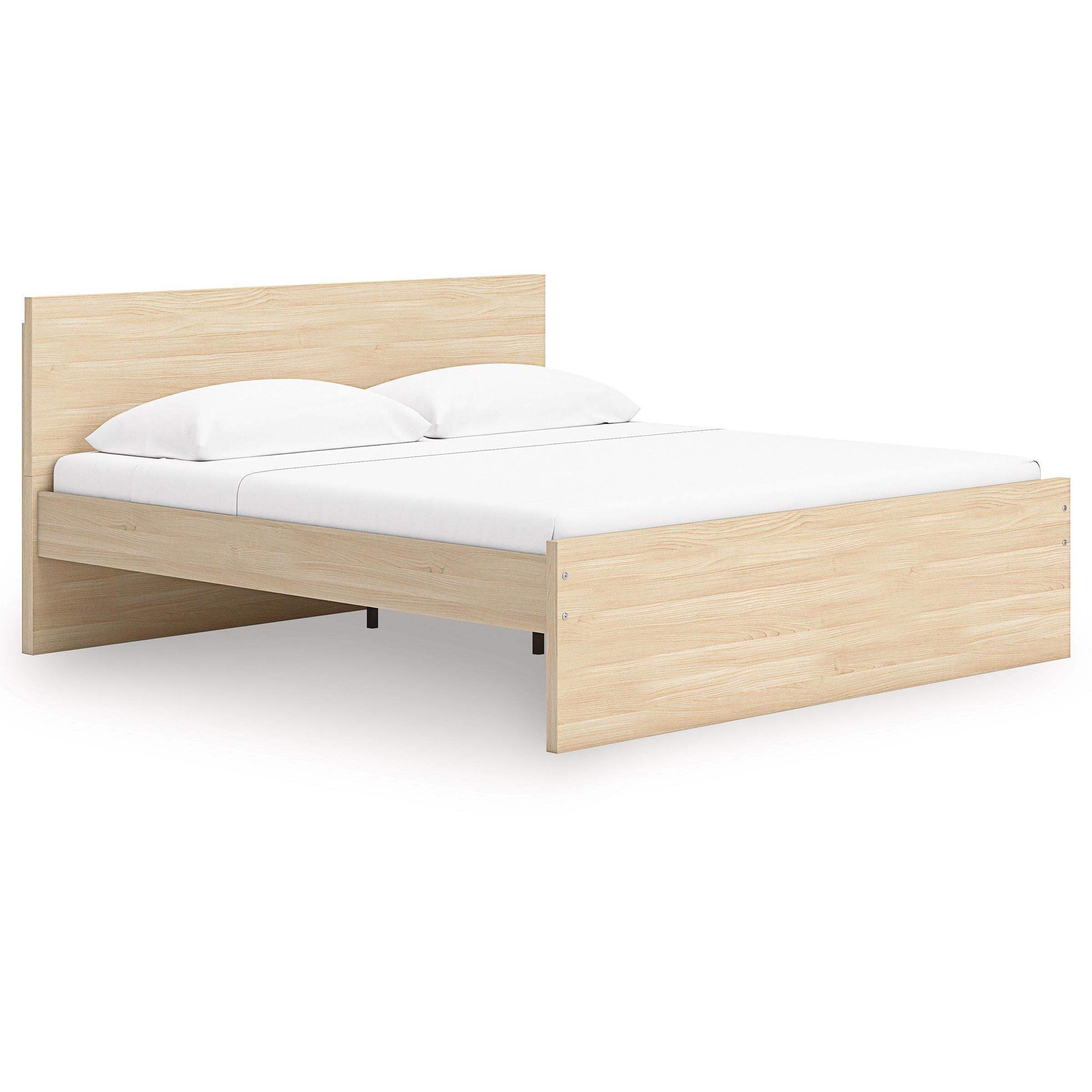 Size_Queen --  Onita EB9632B6 Queen Panel Platform Bed IMAGE 1