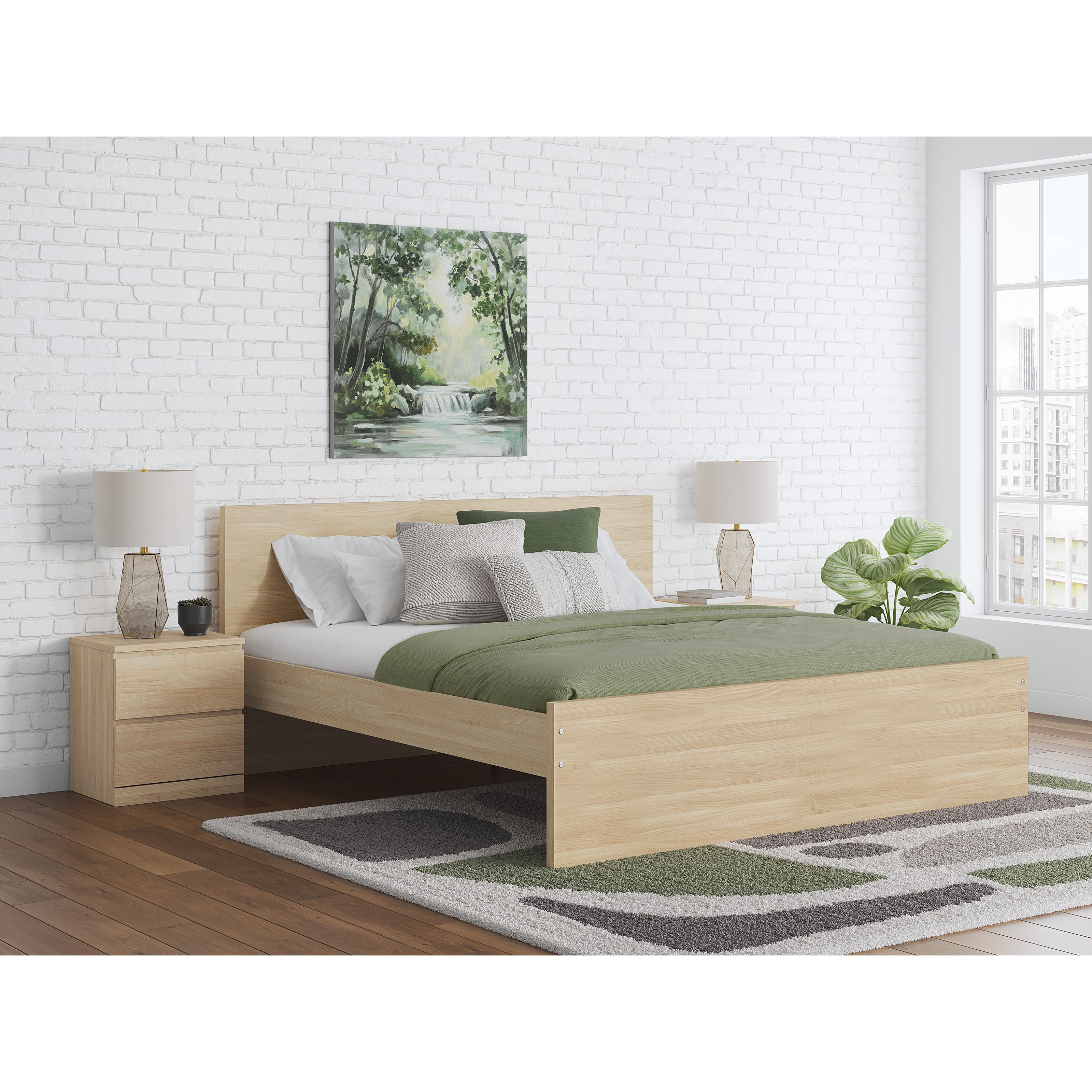  Size_Queen --  Onita EB9632B6 Queen Panel Platform Bed IMAGE 6