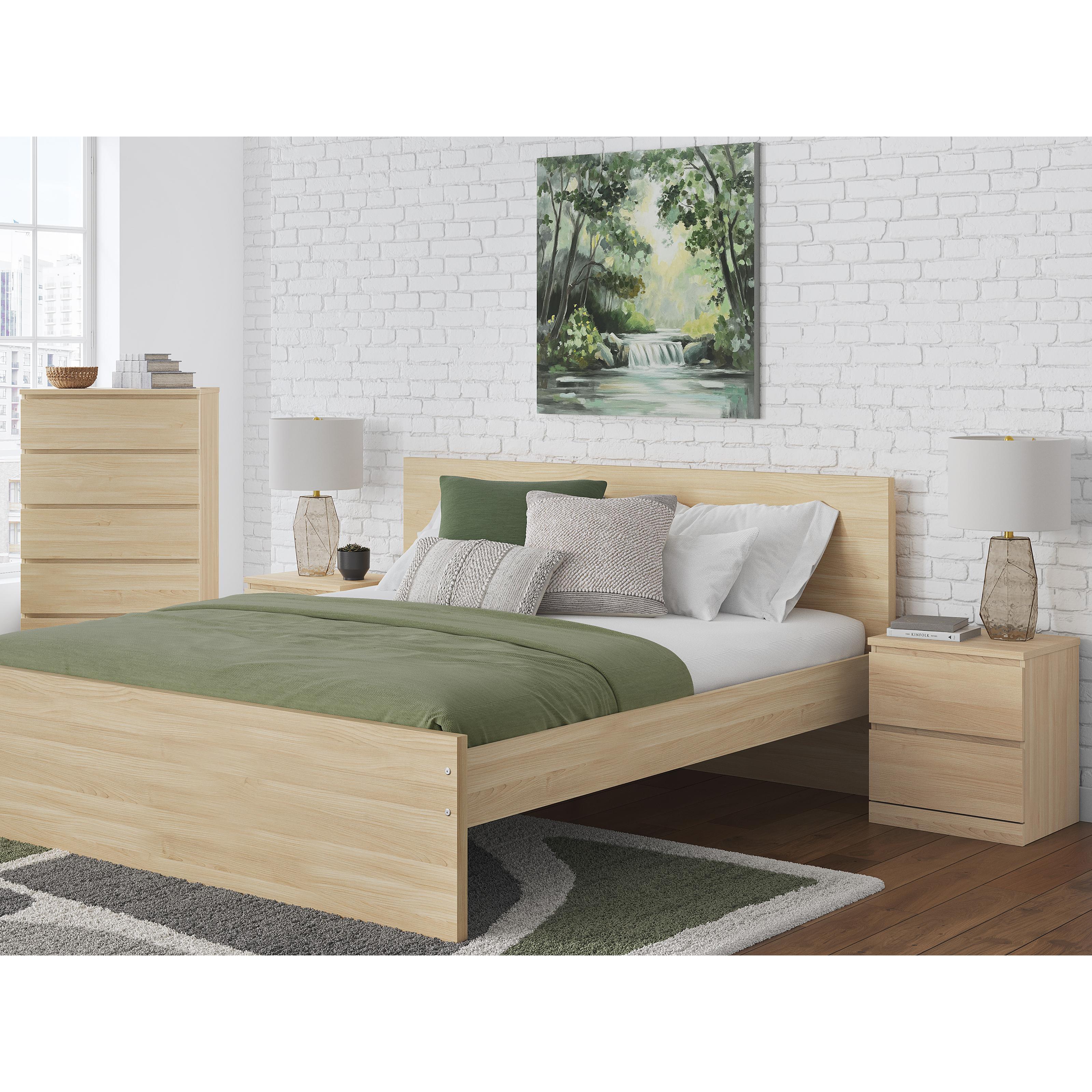  Size_Queen --  Onita EB9632B6 Queen Panel Platform Bed IMAGE 7